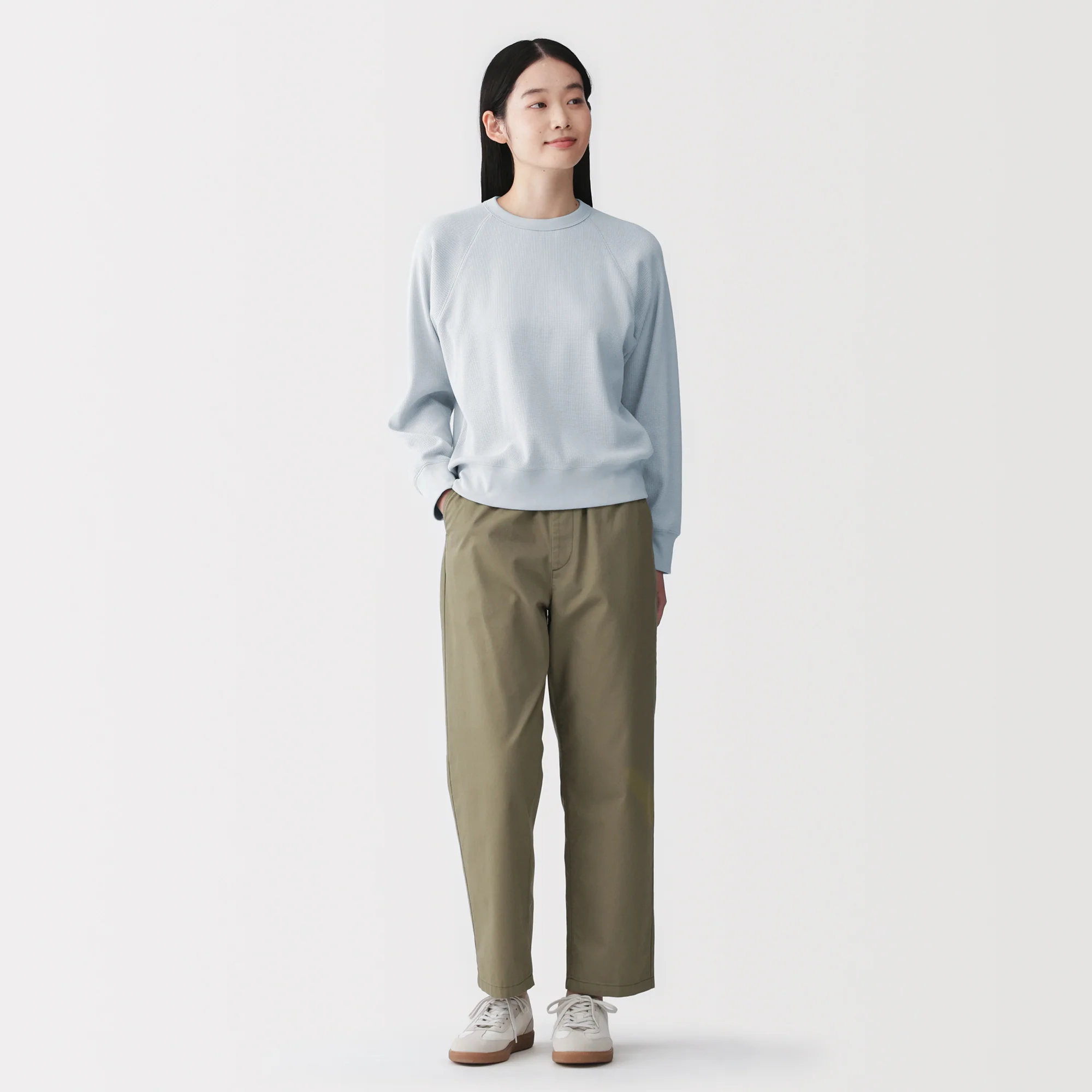 Waffle Crew Neck T-Shirt - Image 12