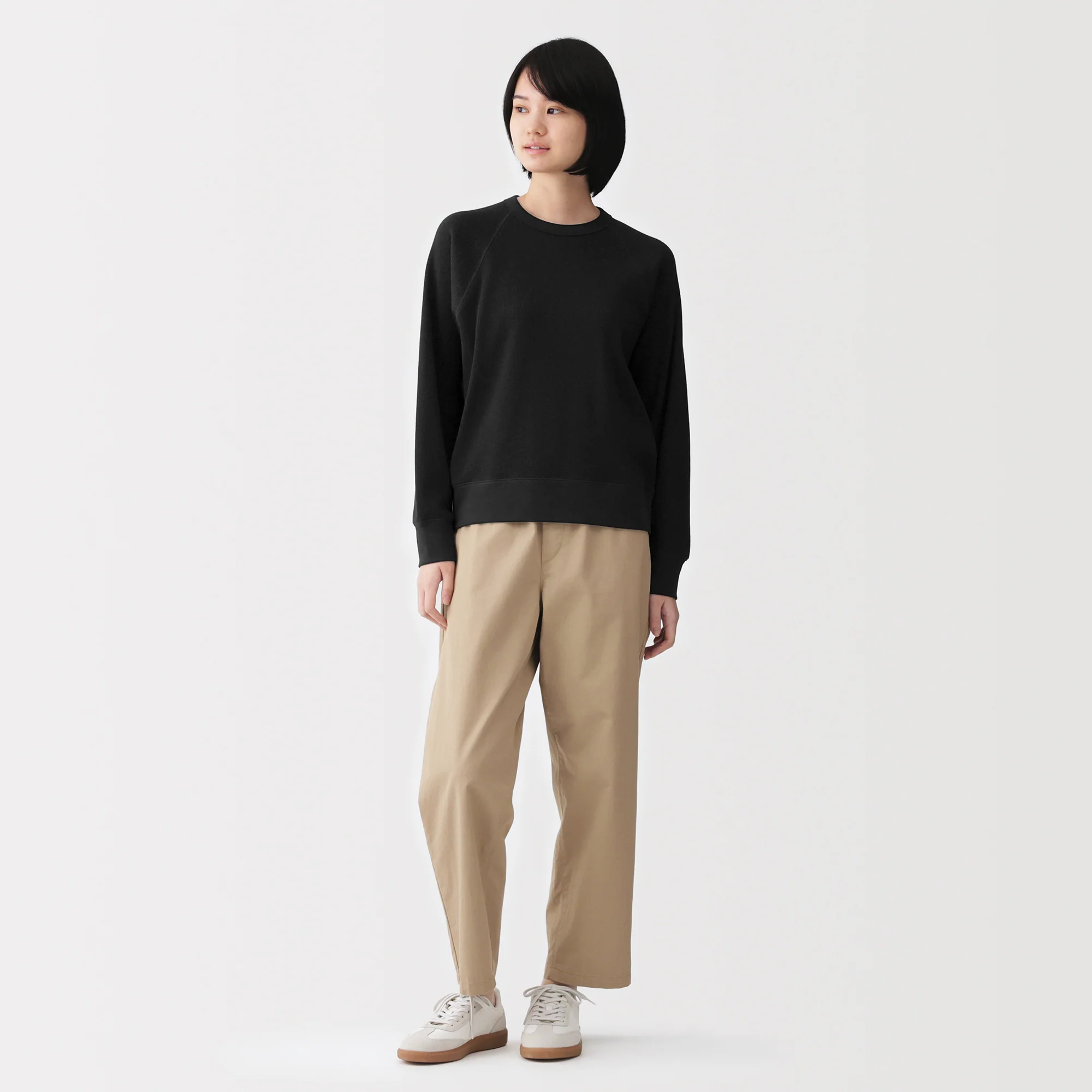 Waffle Crew Neck T-Shirt - Image 28