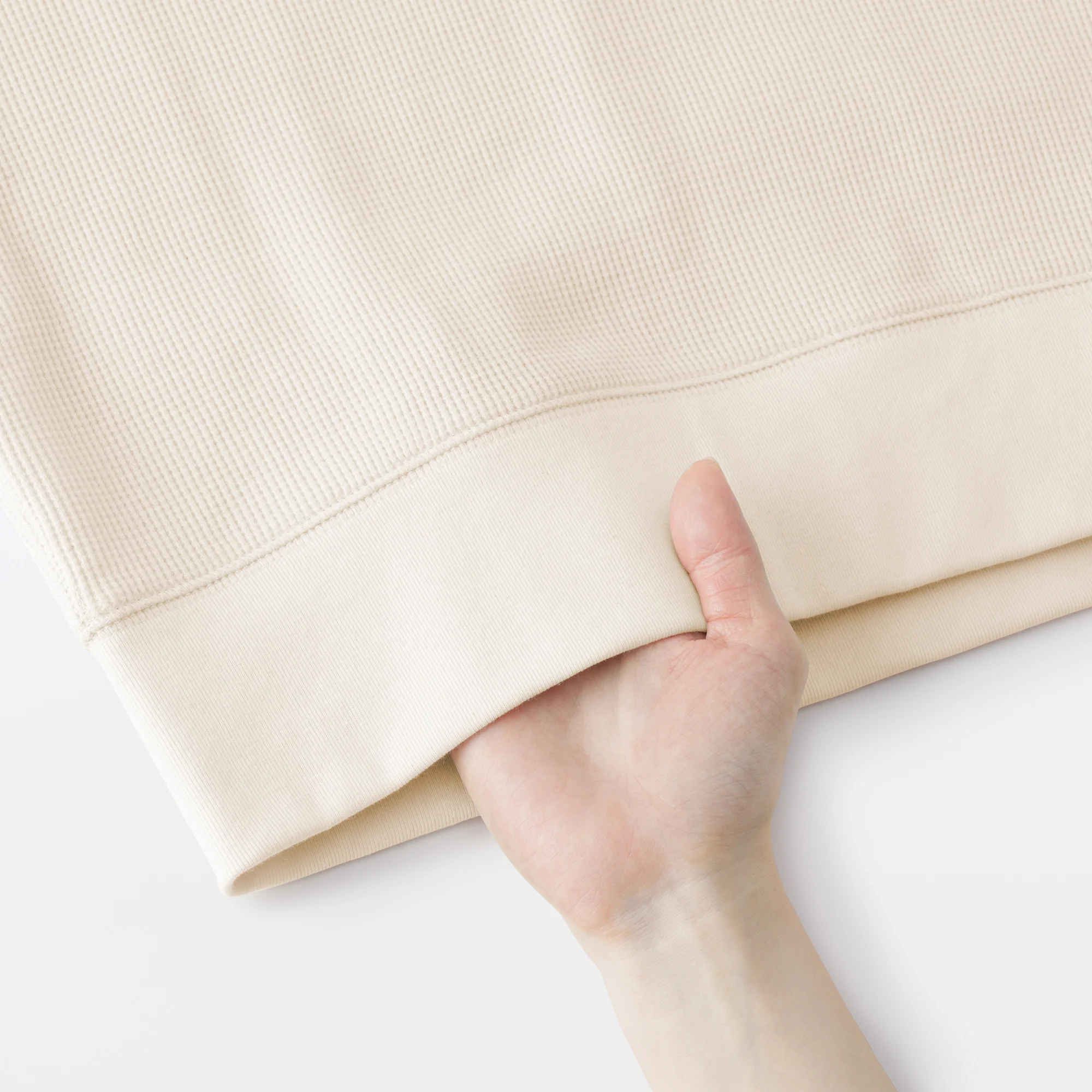 Waffle Crew Neck T-Shirt - Image 41