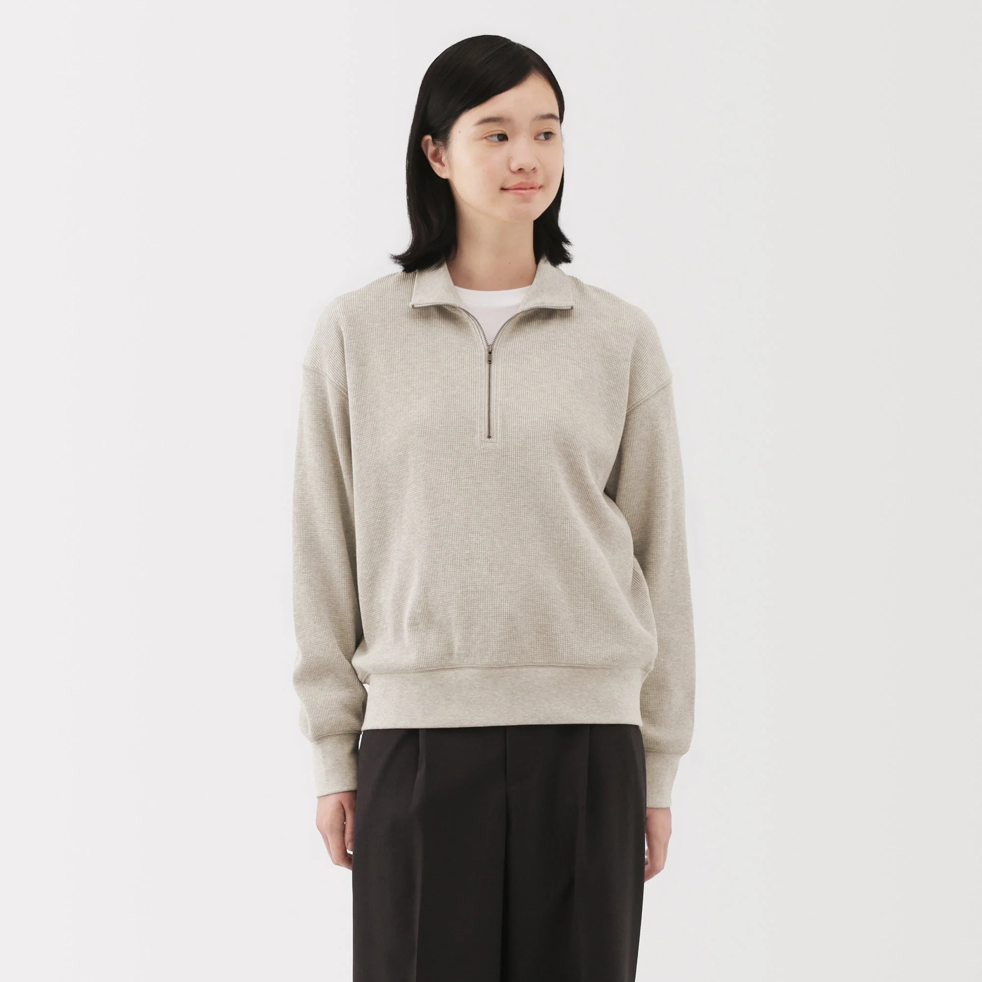 Waffle Half-Zip Pullover - Image 17
