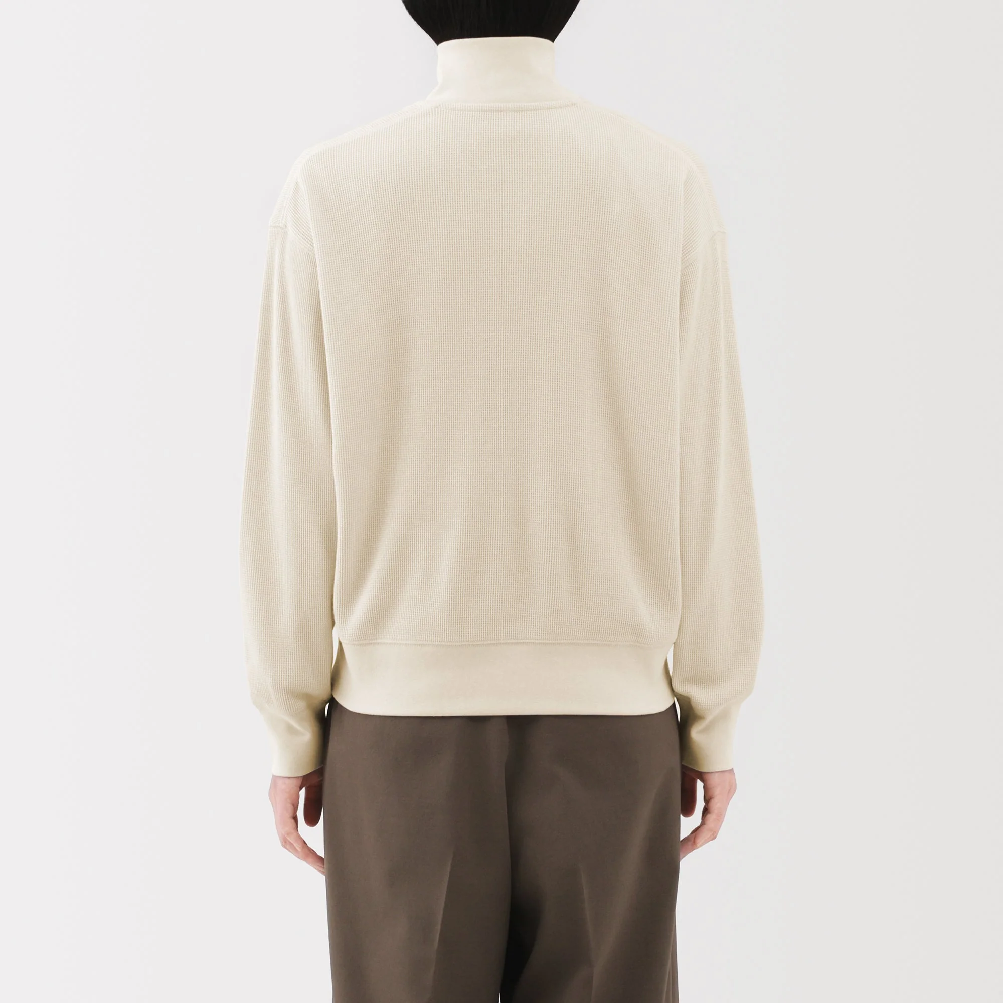 Waffle Half-Zip Pullover - Image 20