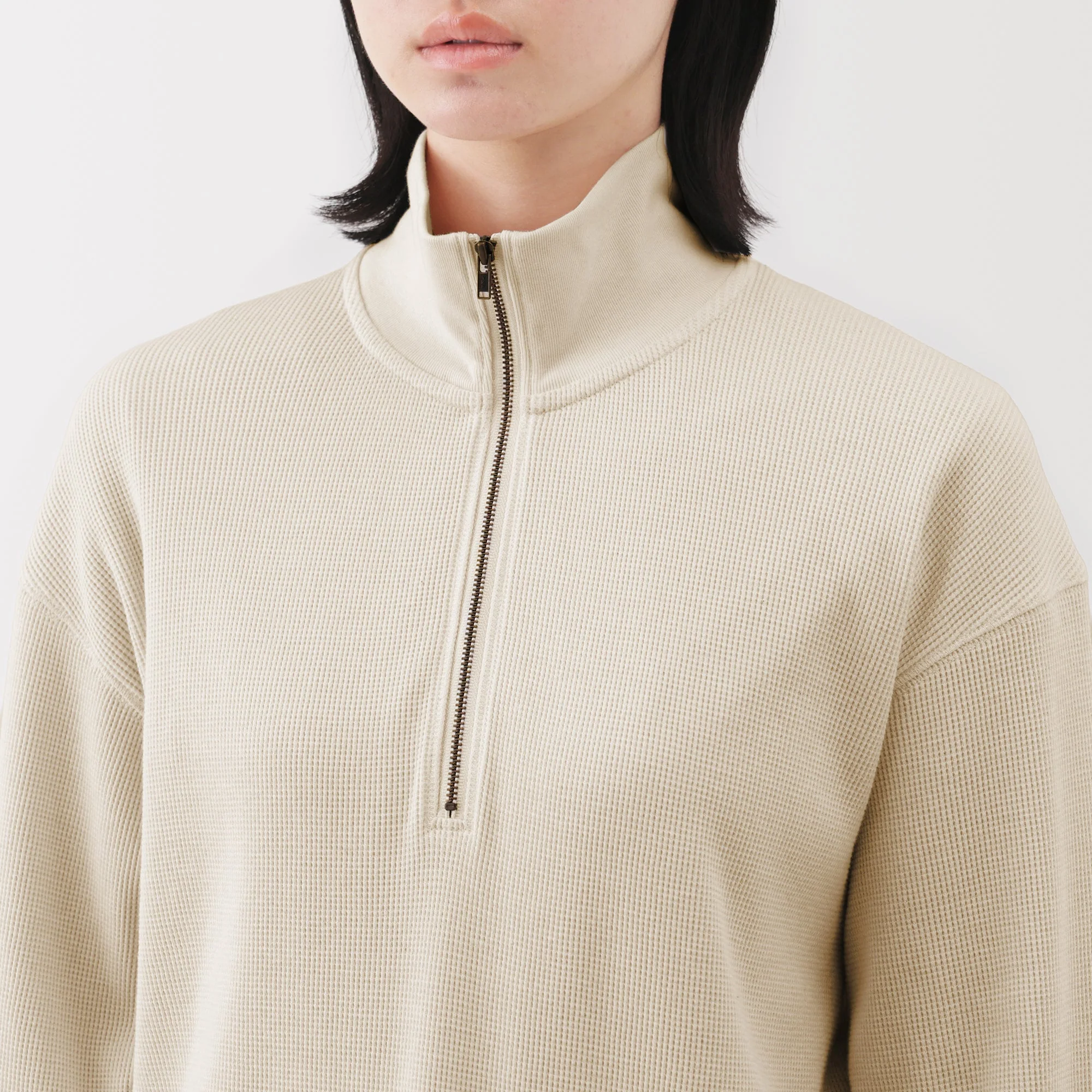Waffle Half-Zip Pullover - Image 21