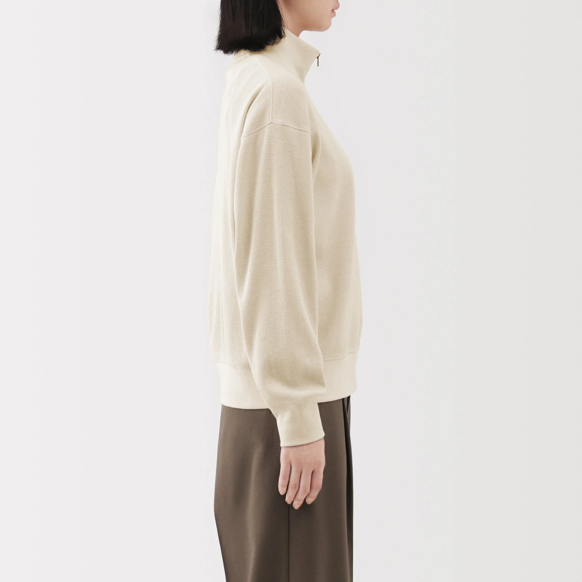 Waffle Half-Zip Pullover - Image 5