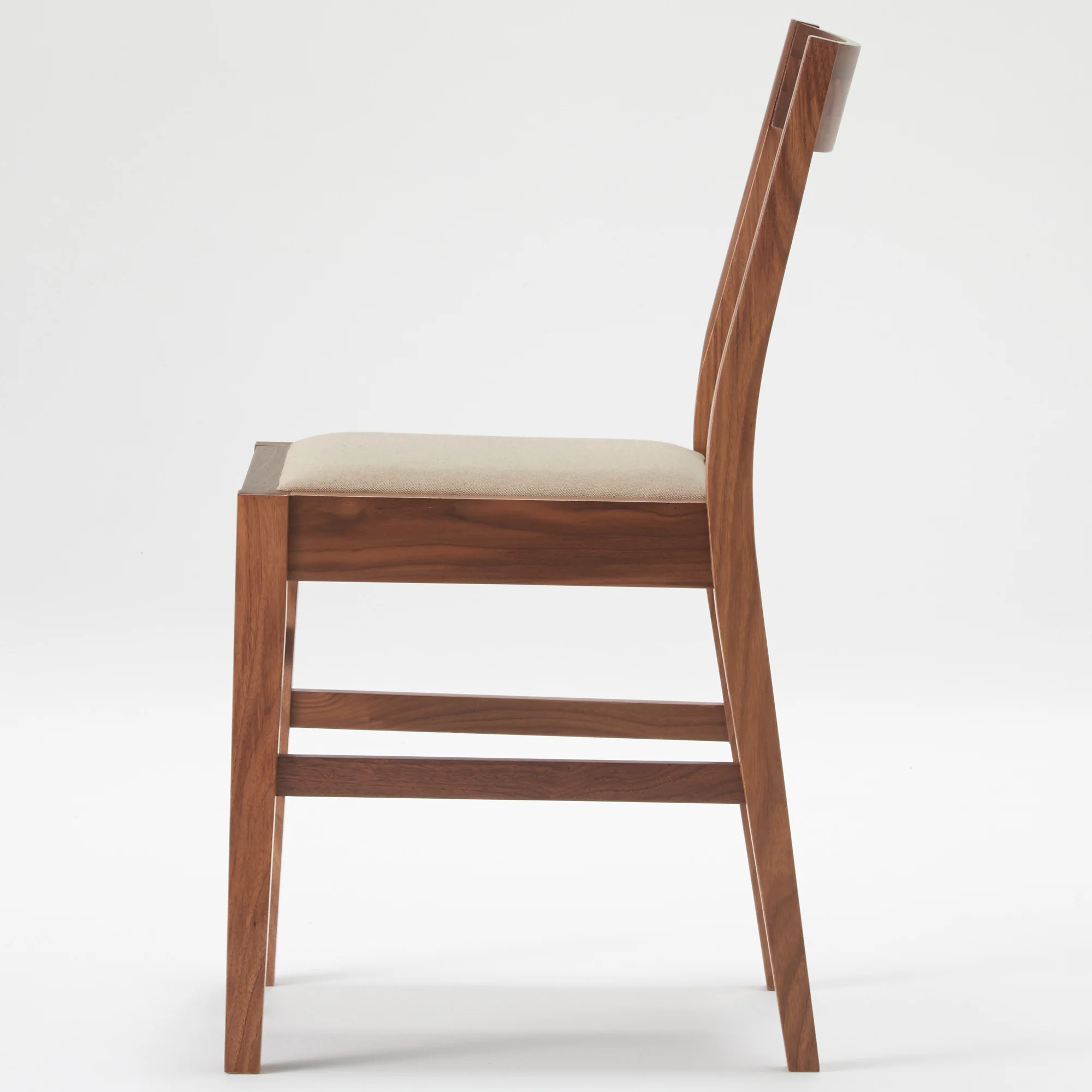 Walnut Cushioned Seat Chair - Image 6