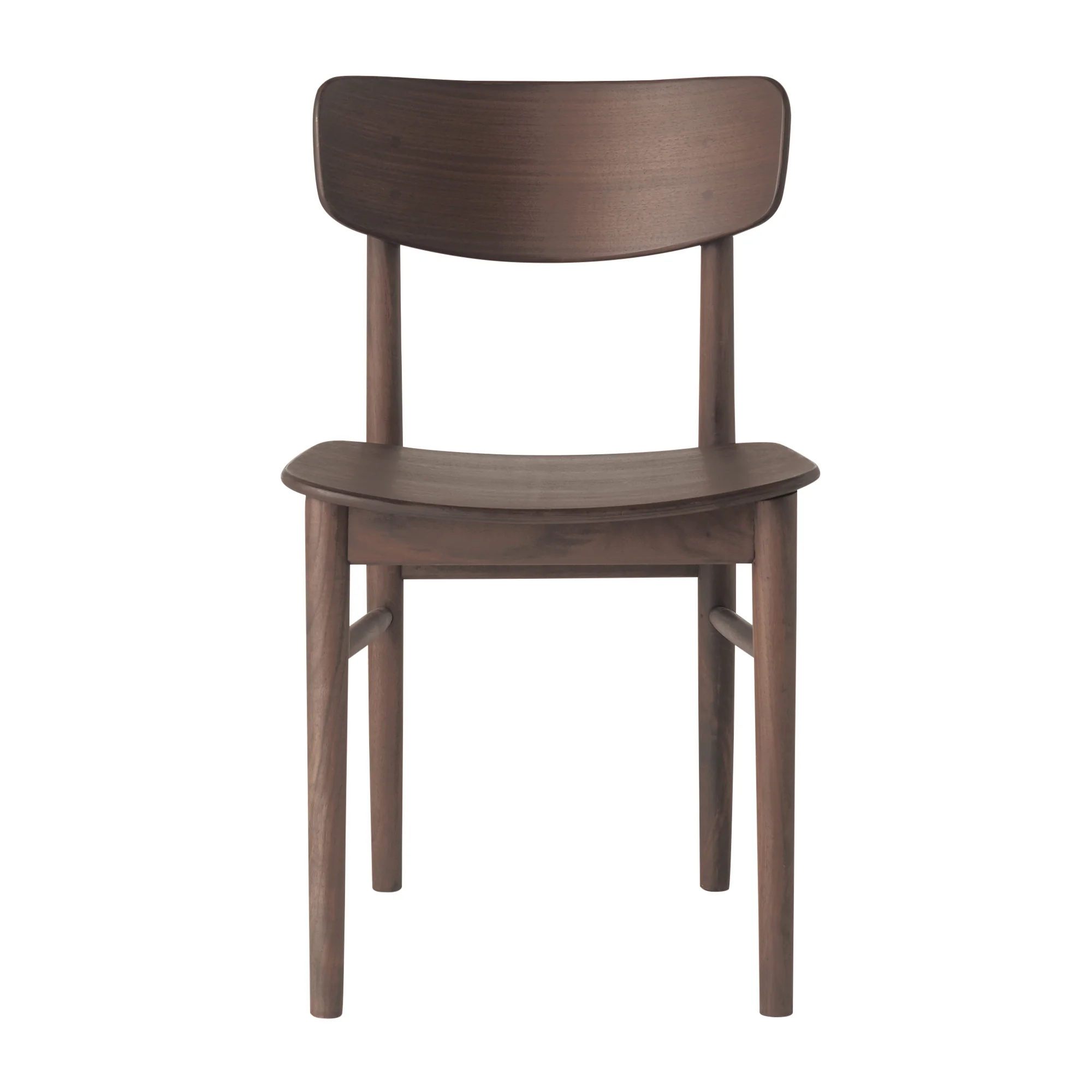Walnut Round Chair