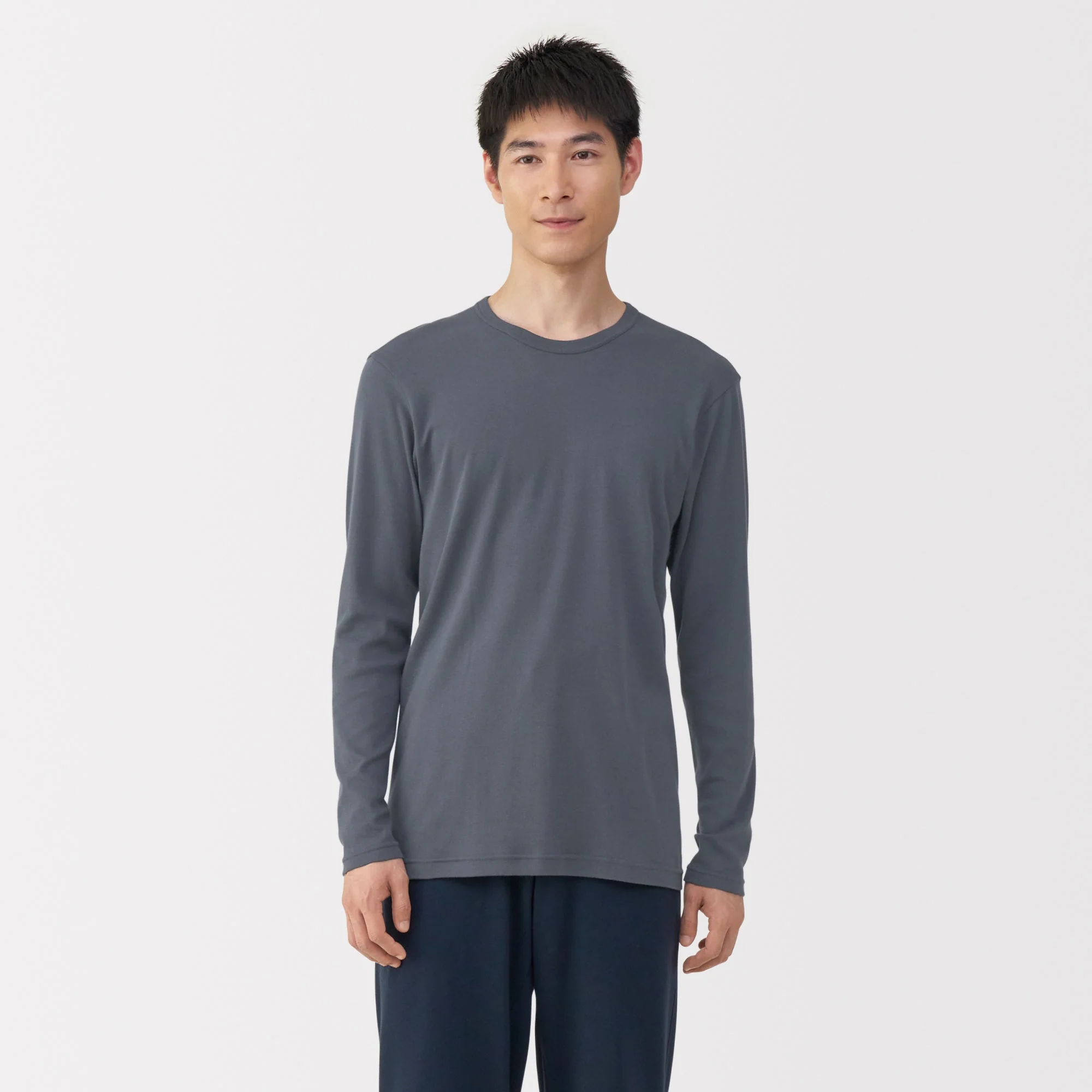 Warm Cotton Crew Neck T-Shirt - Image 10