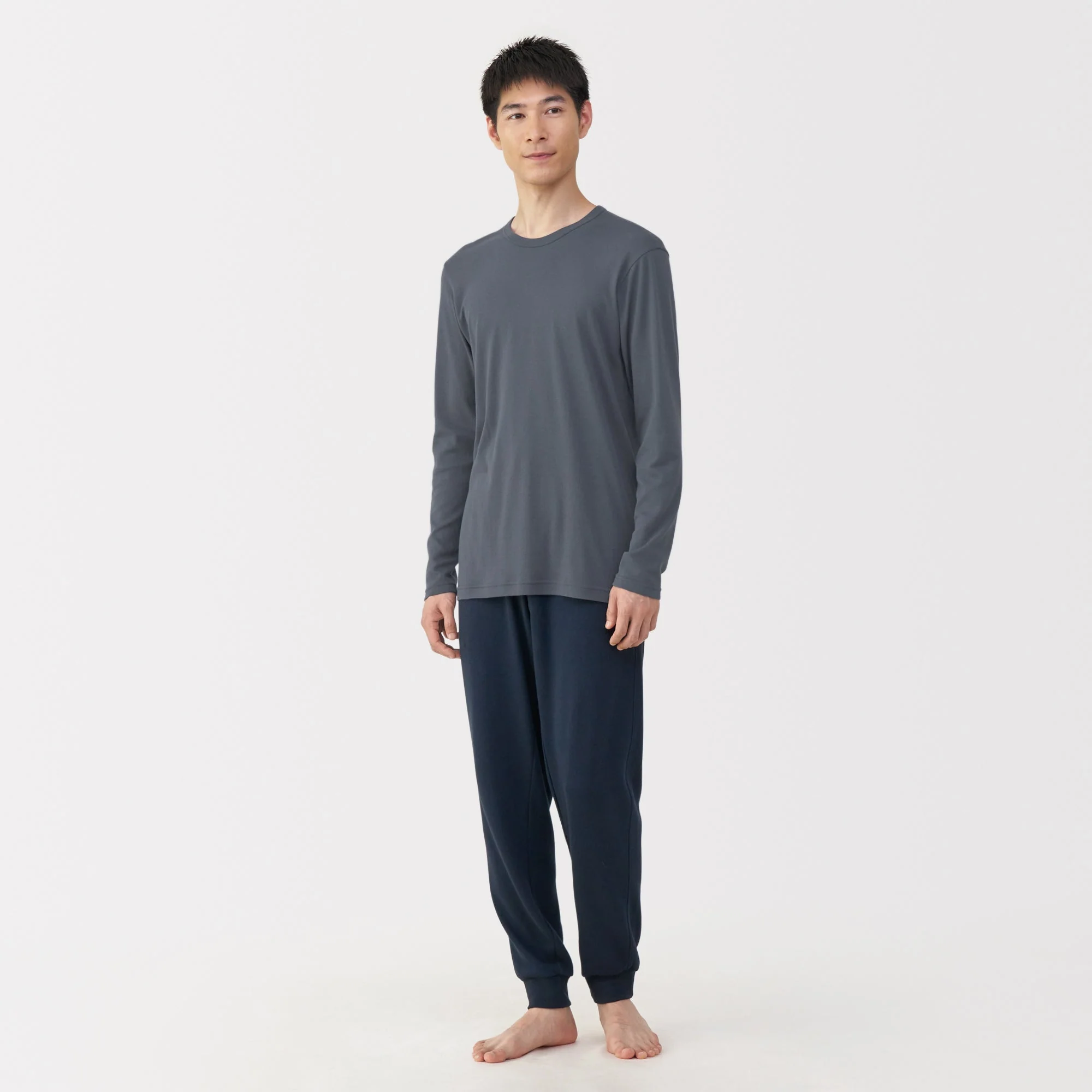 Warm Cotton Crew Neck T-Shirt - Image 11