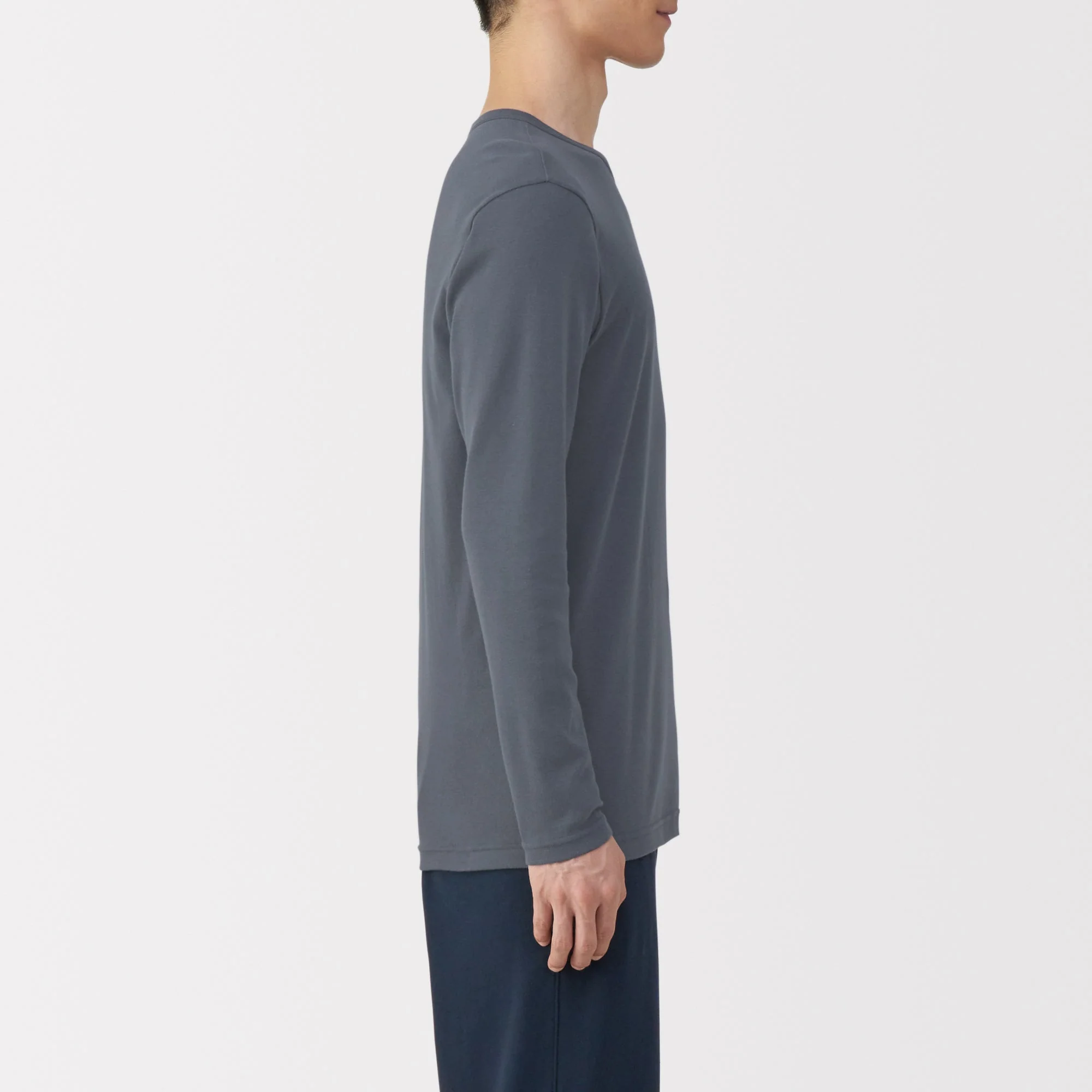 Warm Cotton Crew Neck T-Shirt - Image 12