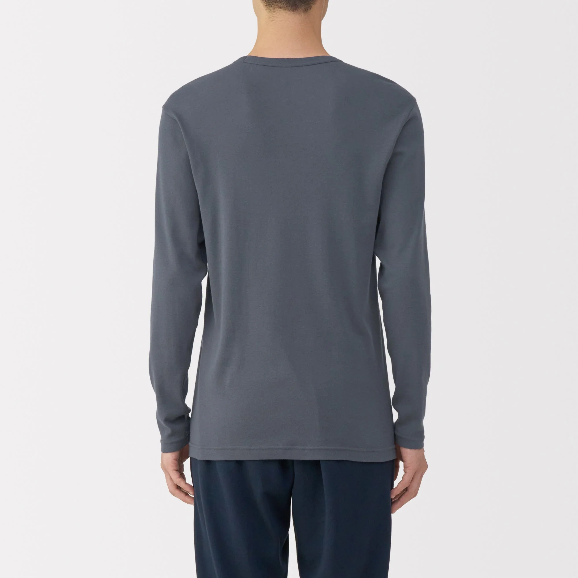 Warm Cotton Crew Neck T-Shirt - Image 13