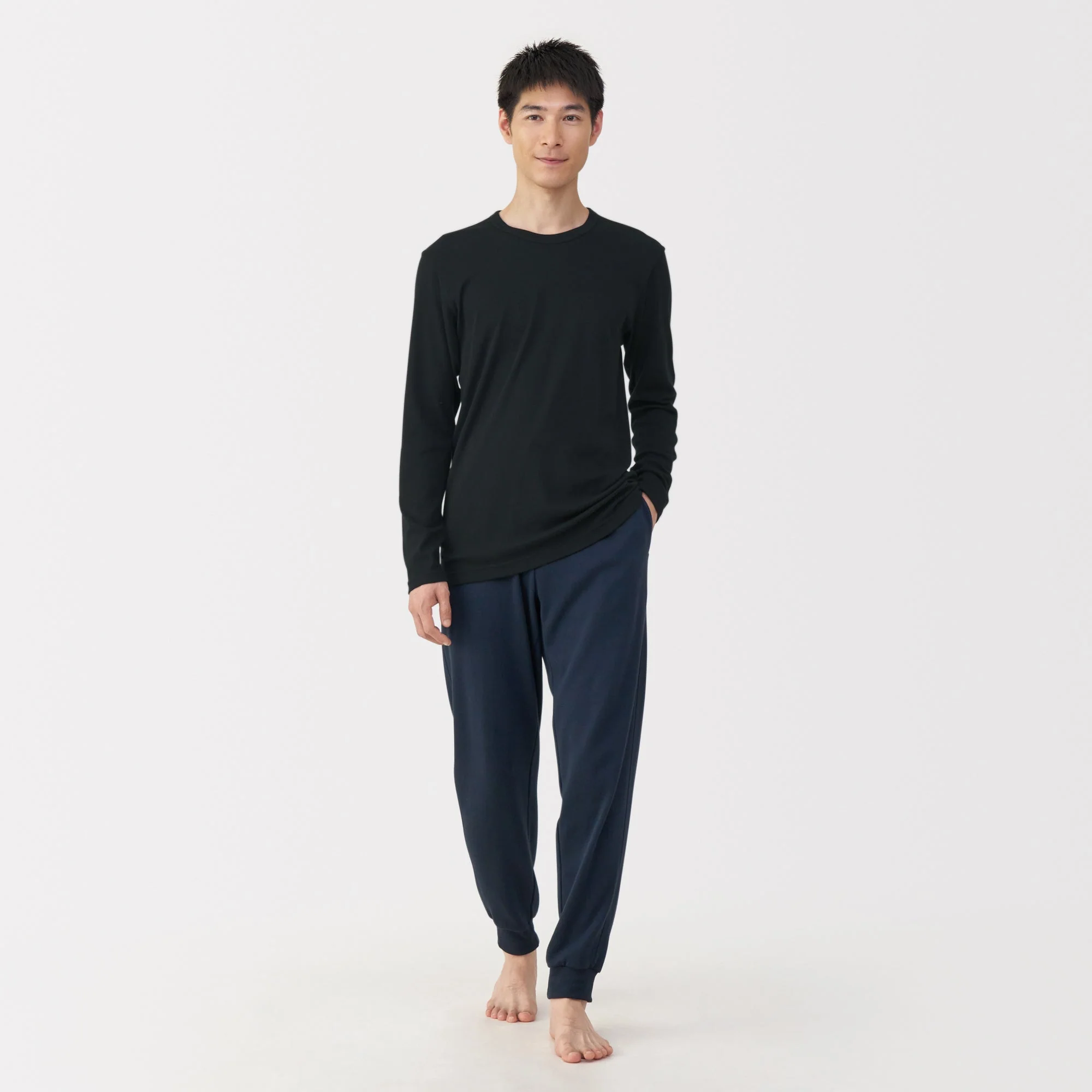 Warm Cotton Crew Neck T-Shirt - Image 18