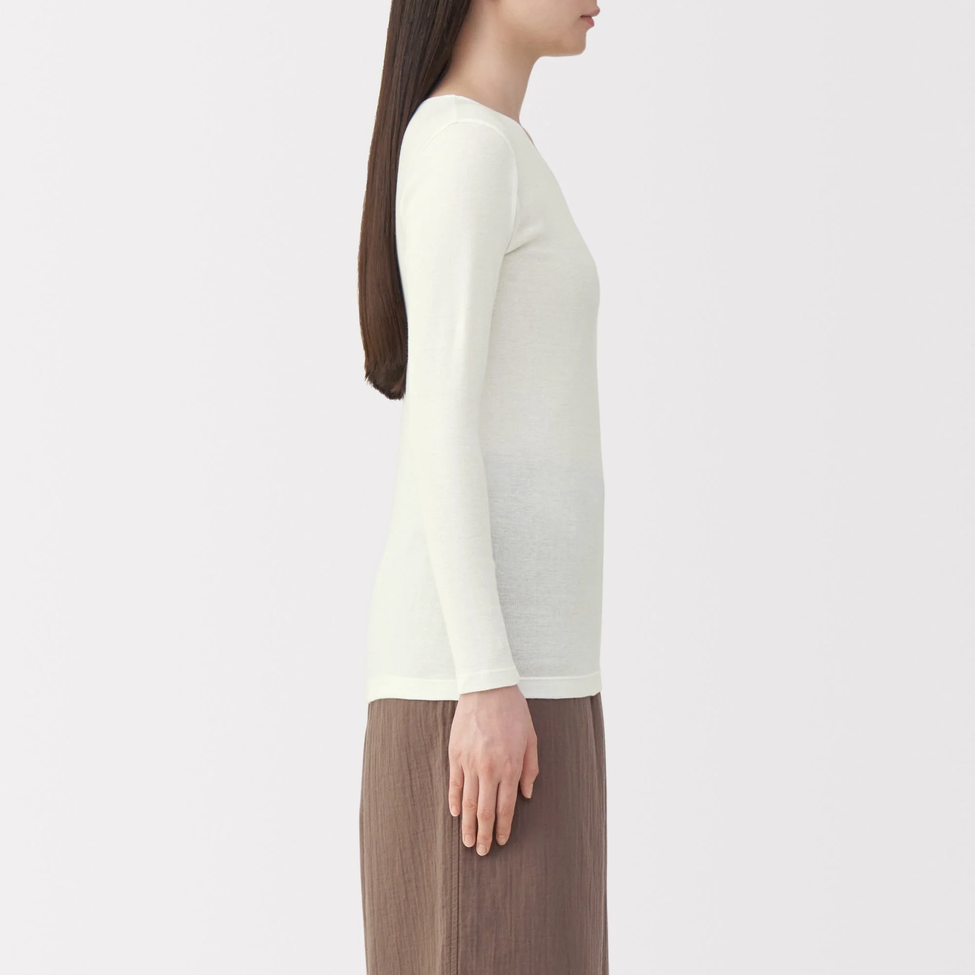Warm Cotton Crew Neck T-Shirt - Image 12