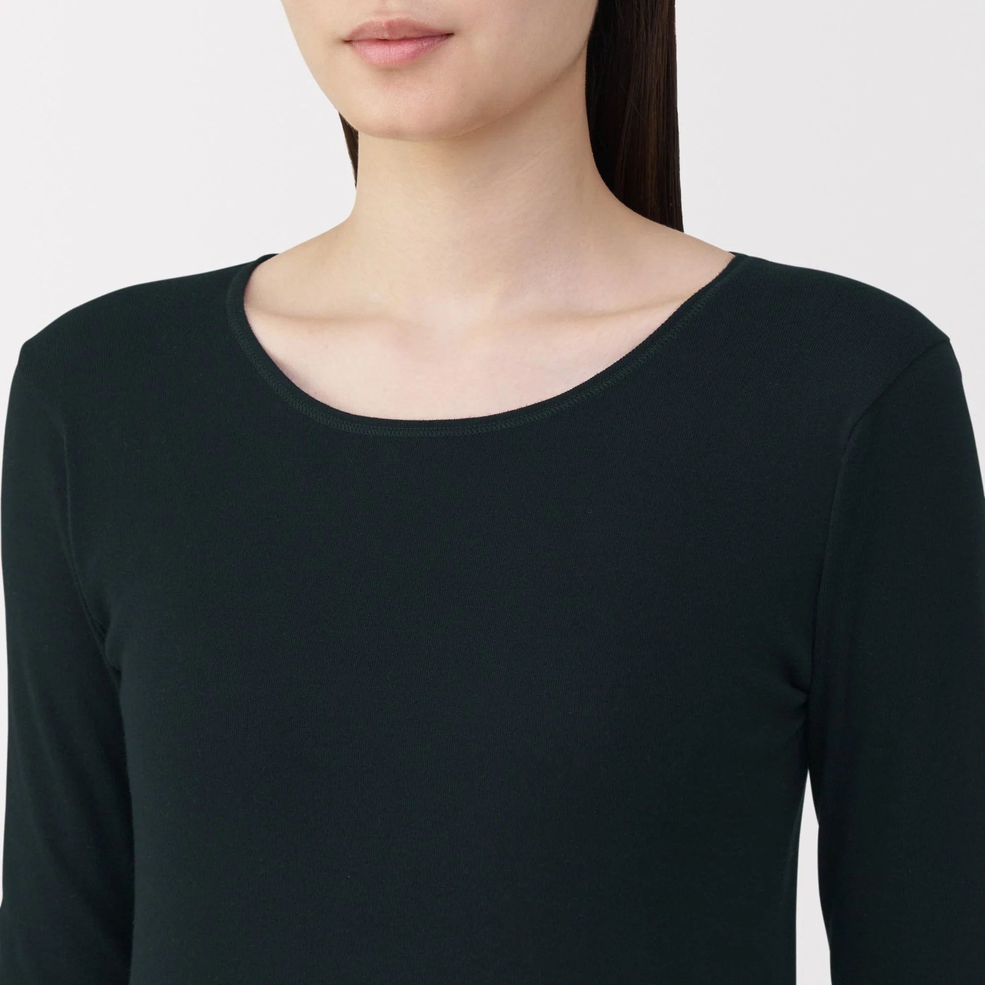 Warm Cotton Crew Neck T-Shirt - Image 21