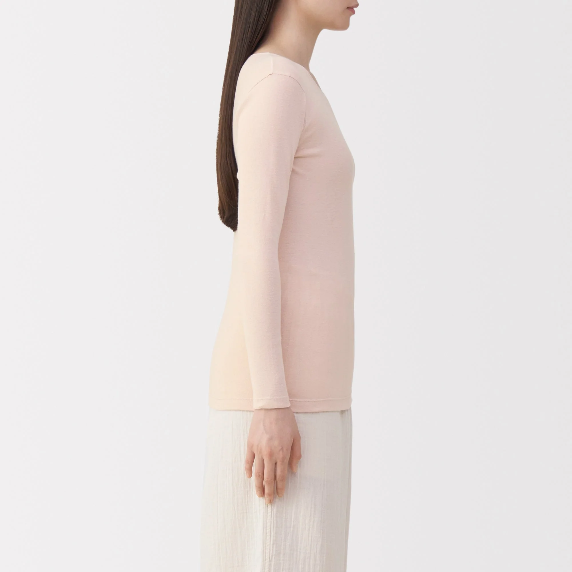 Warm Cotton Crew Neck T-Shirt - Image 26