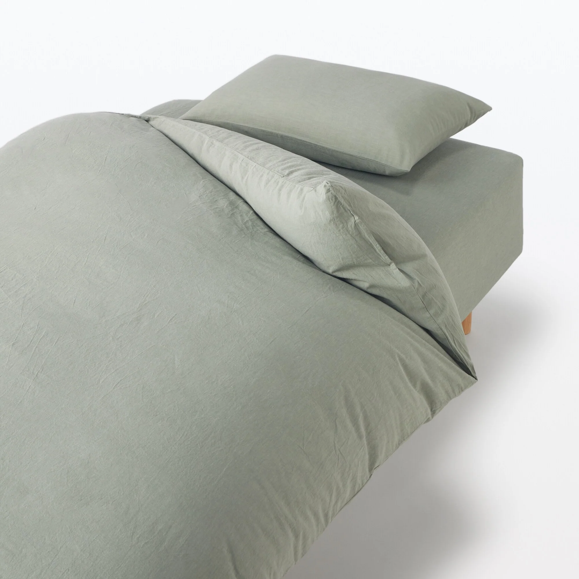 Washed Cotton Duvet Cover - Image 2