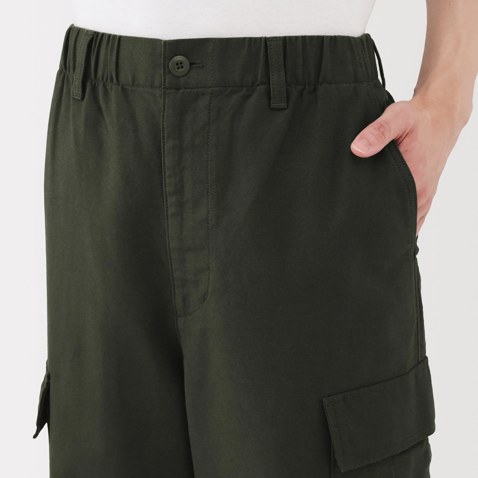 Cotton Easy Cargo Pants - Image 7