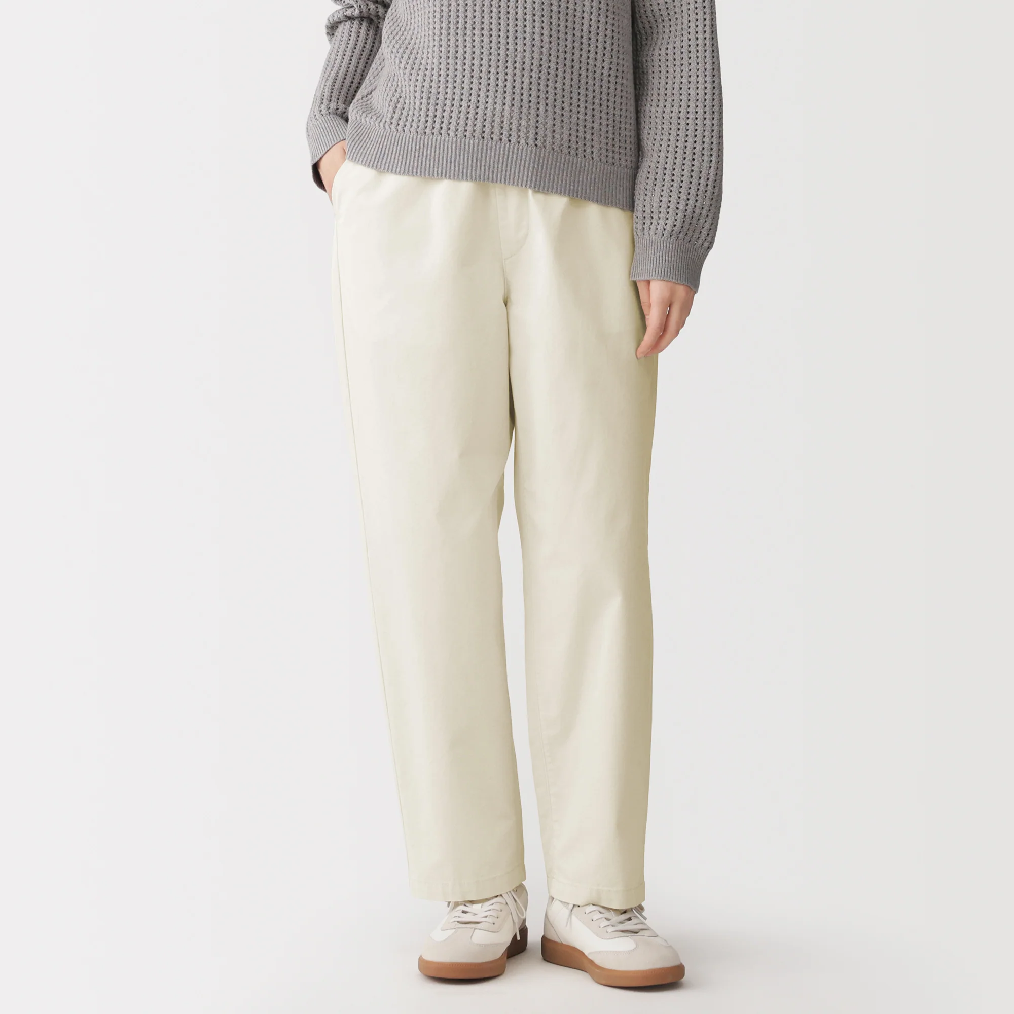 Washed Cotton Easy Pants - Image 21