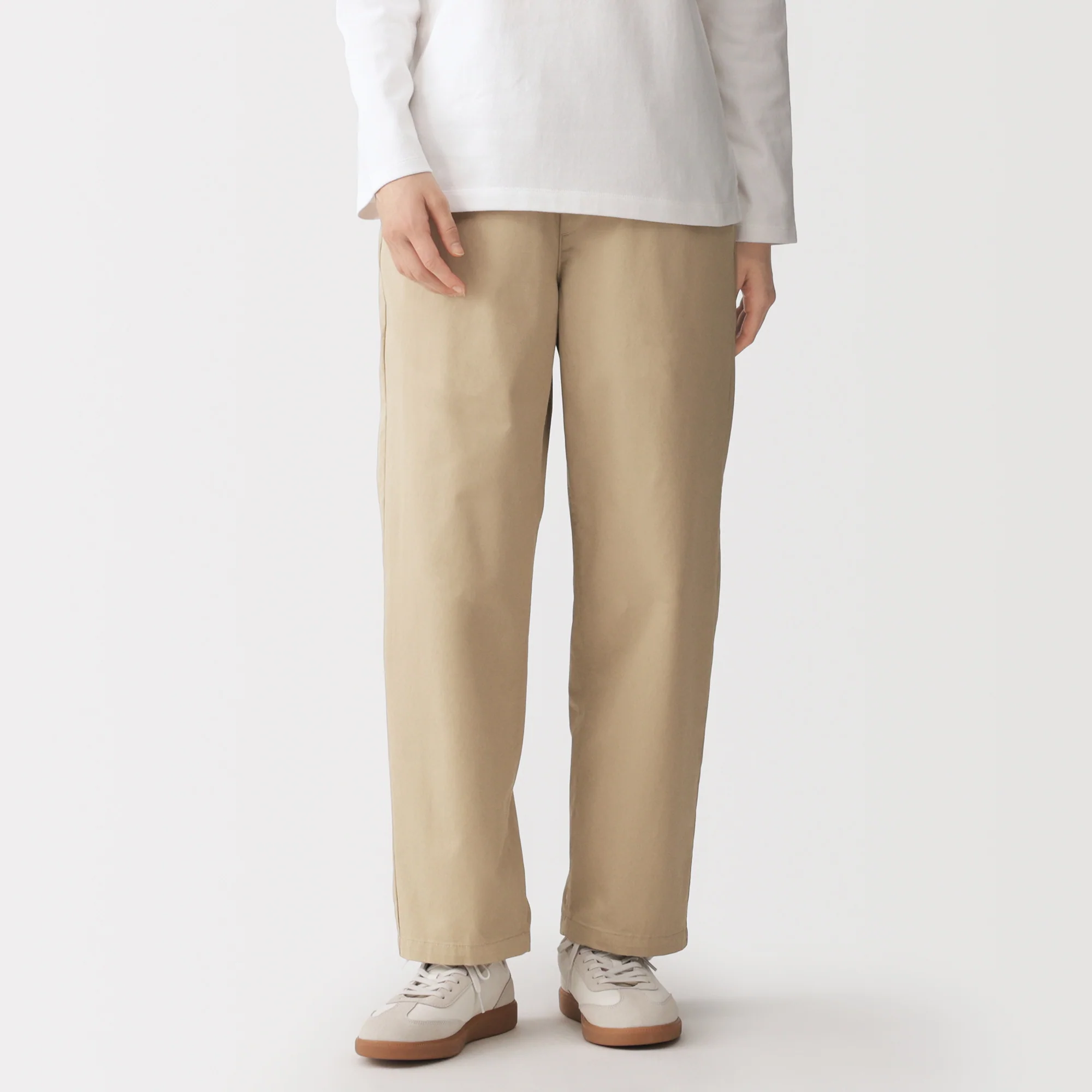 Washed Cotton Easy Pants - Image 30