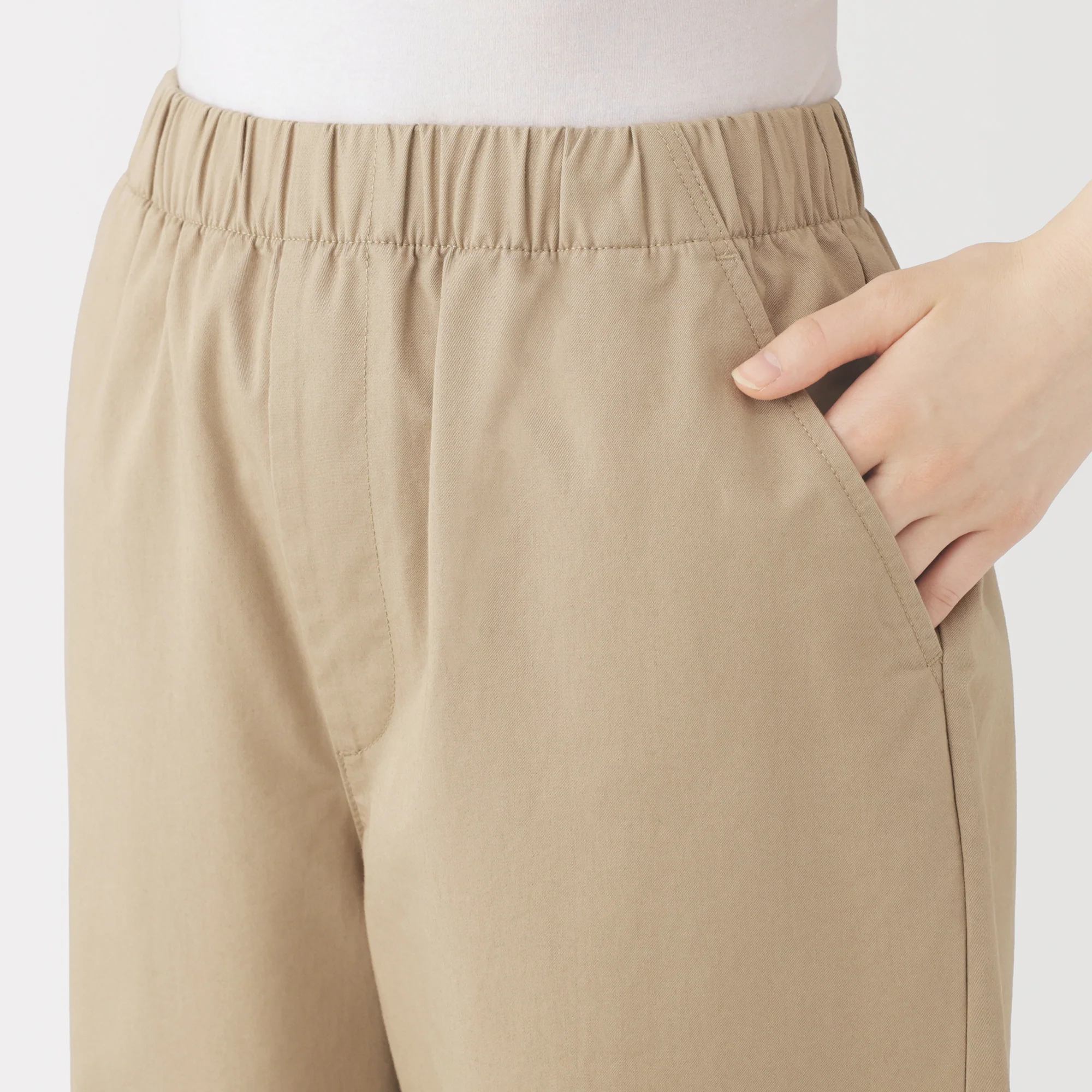 Washed Cotton Easy Pants - Image 7