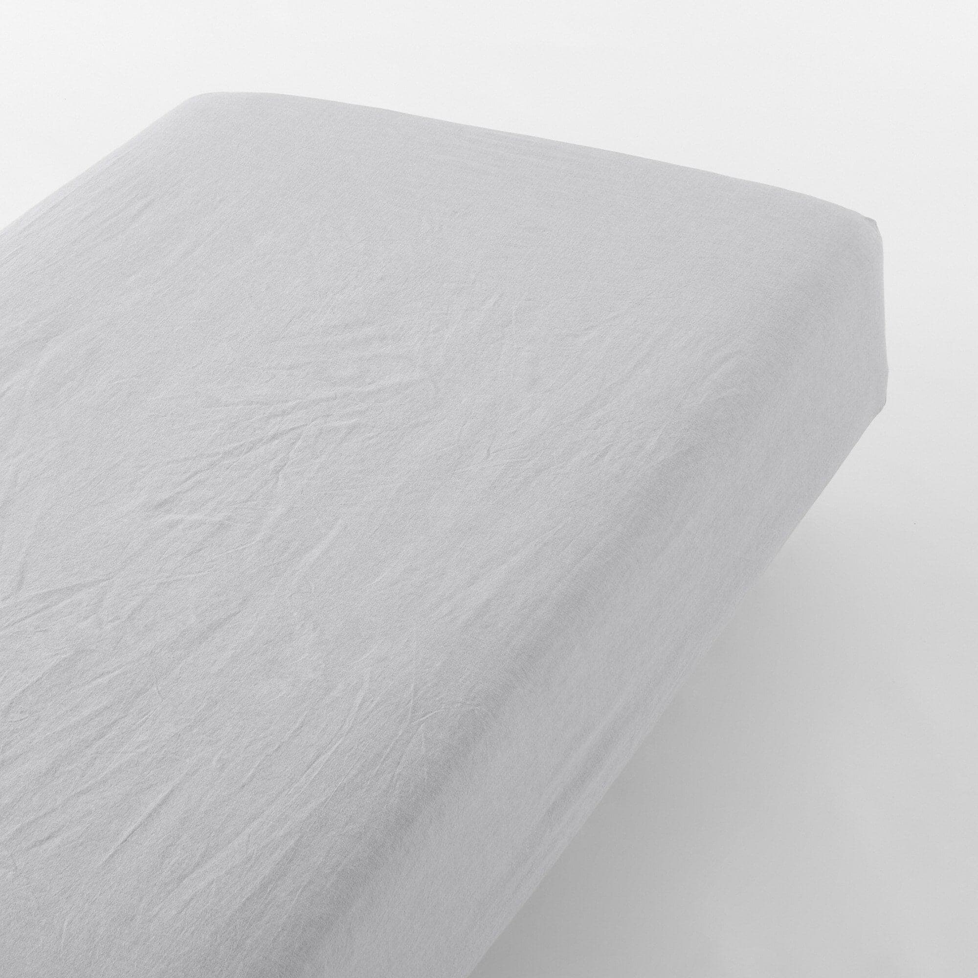 Washed Cotton Fitted Sheet - Image 4