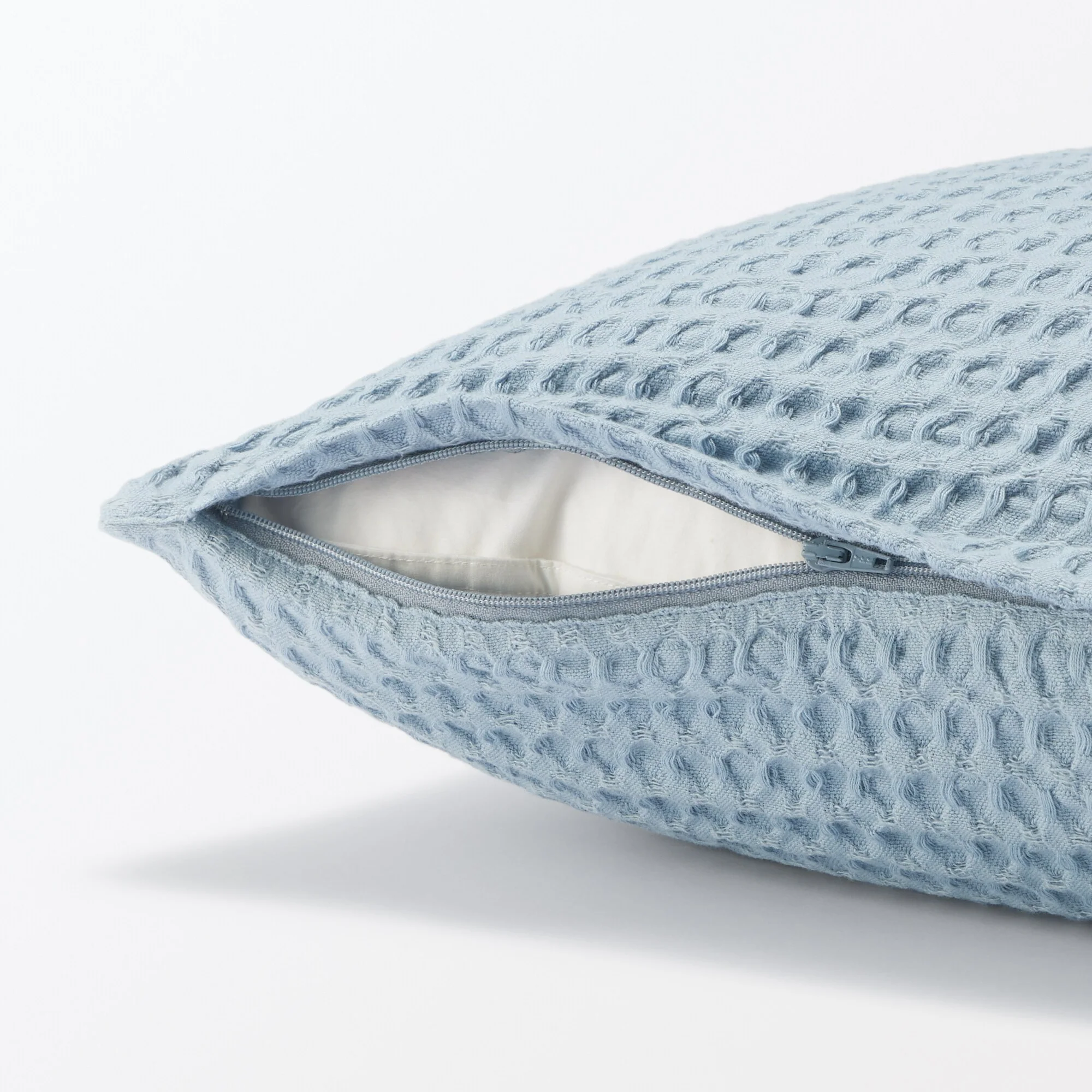 Washed Cotton Waffle Cushion Cover (43 x 43 cm) - Image 12
