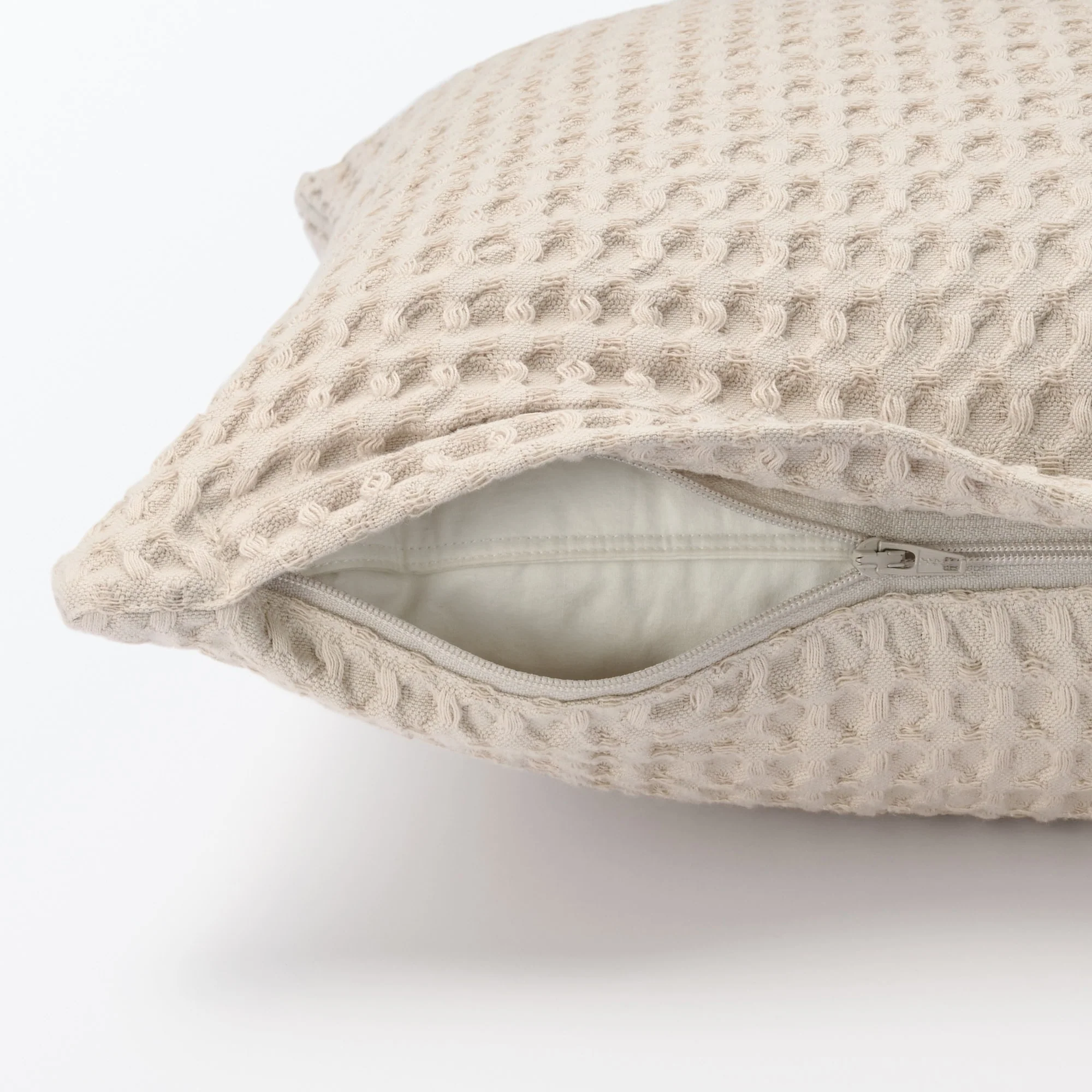 Washed Cotton Waffle Cushion Cover (43 x 43 cm) - Image 15