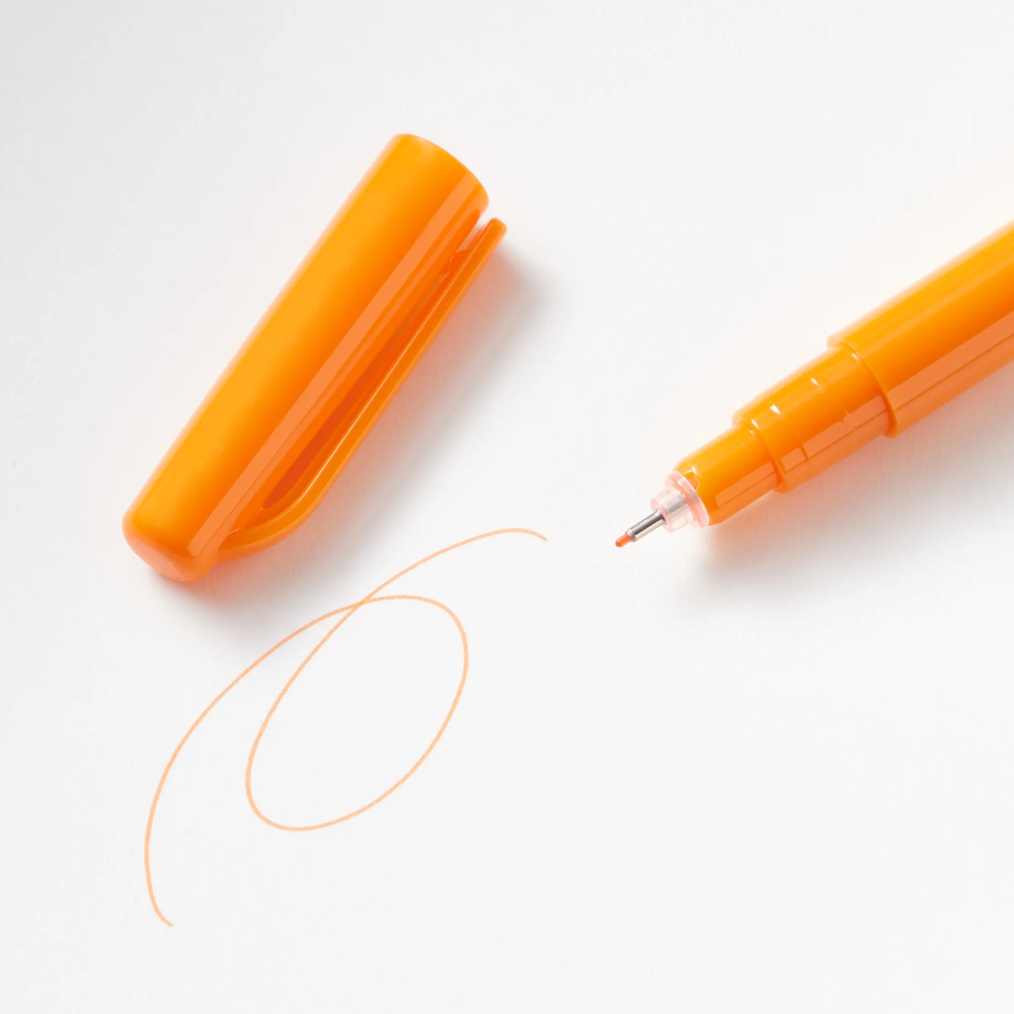 Water Based Fine Tip Pen - Orange - Image 2