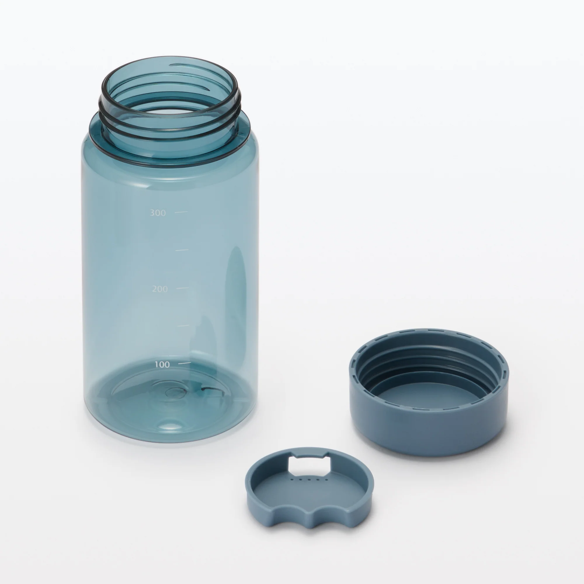 Water Bottle with Measurements 350ml - Blue - Image 4
