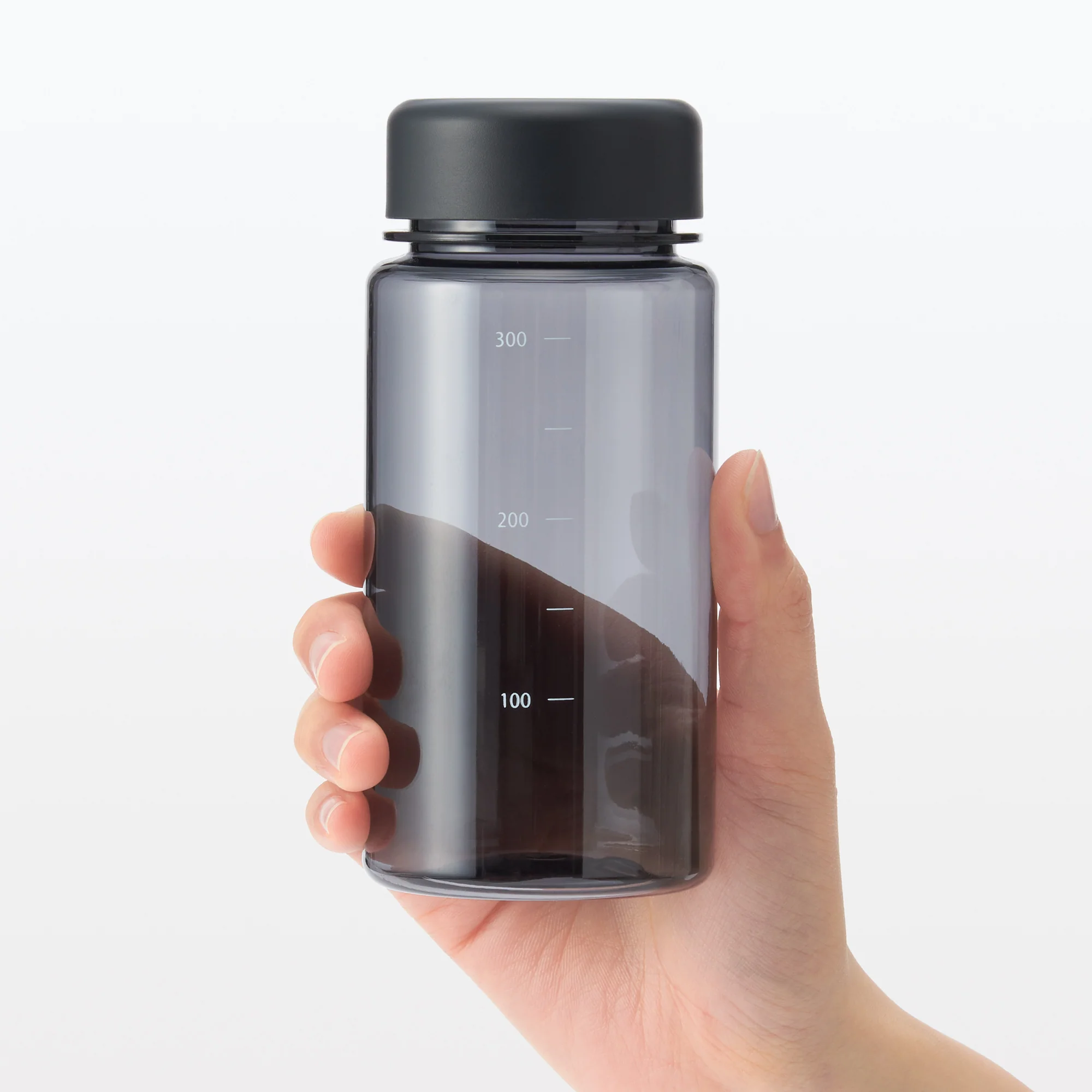 Water Bottle with Measurements 350ml - Dark Grey - Image 6