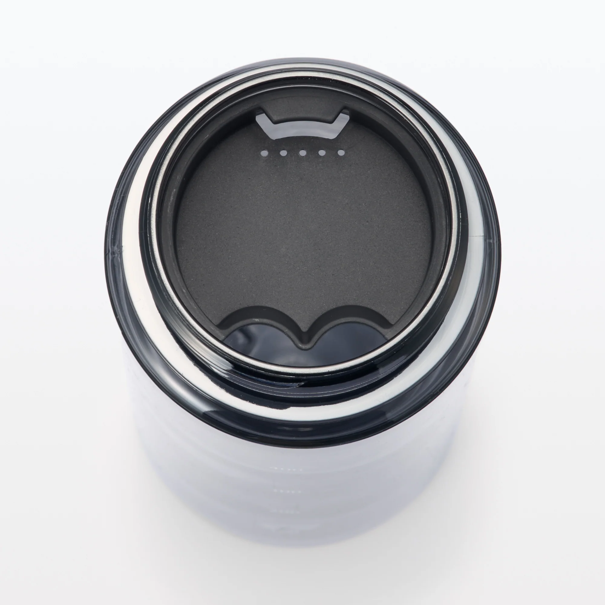 Water Bottle with Measurements 500ml - Dark Grey - Image 2