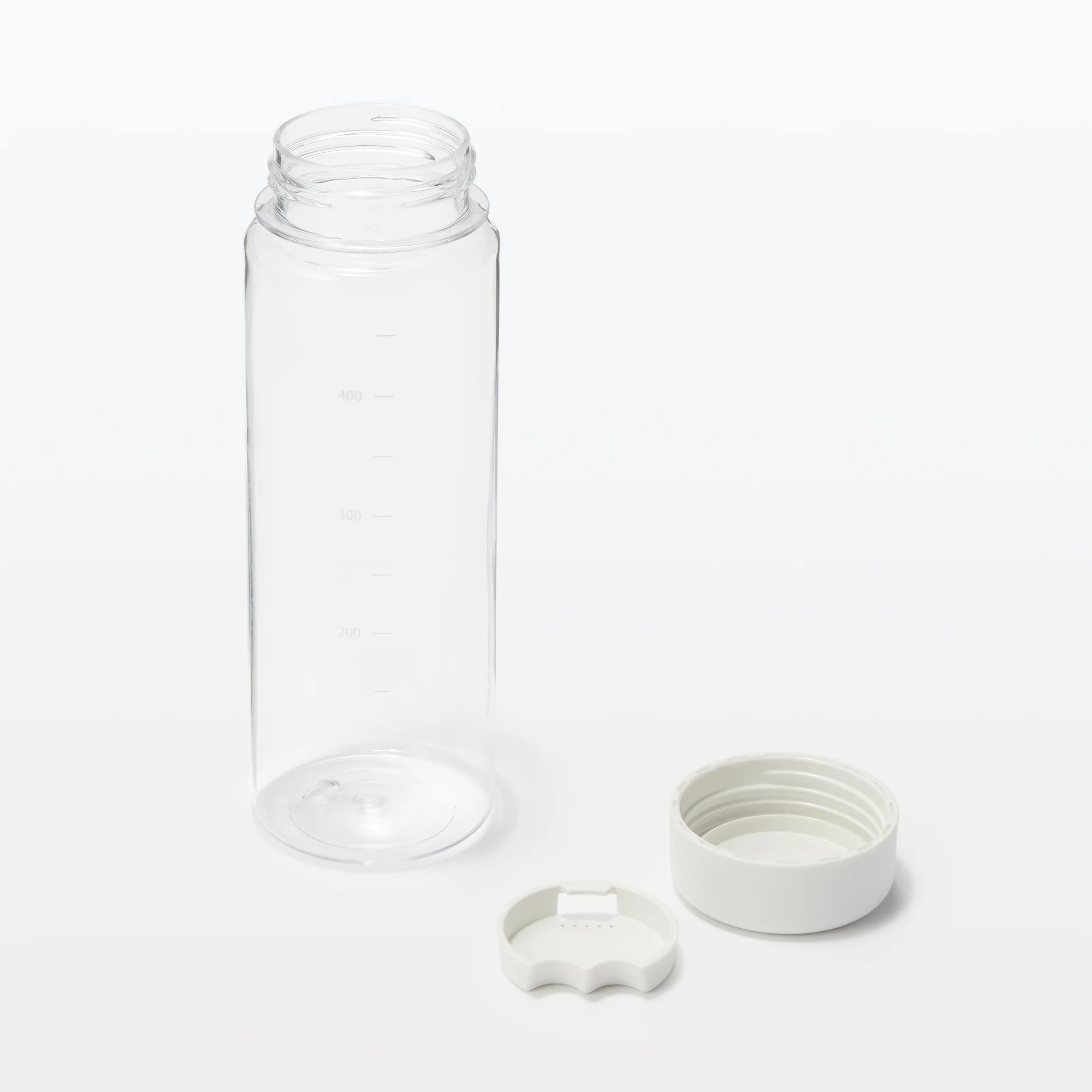 Water Bottle with Measurements 500ml - White - Image 4