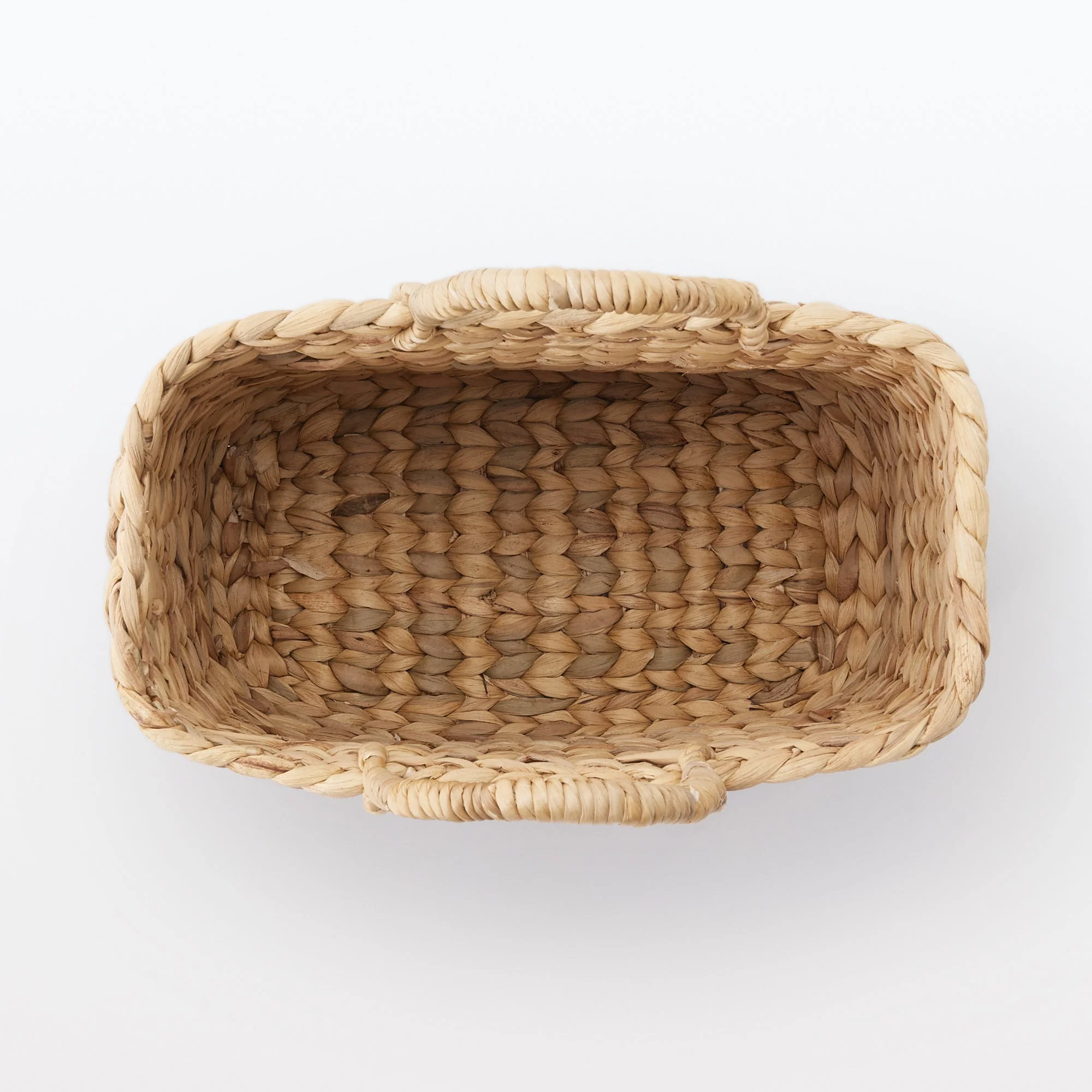 Water Hyacinth Basket - Large W37 x D18.5 x H26 cm - Image 5