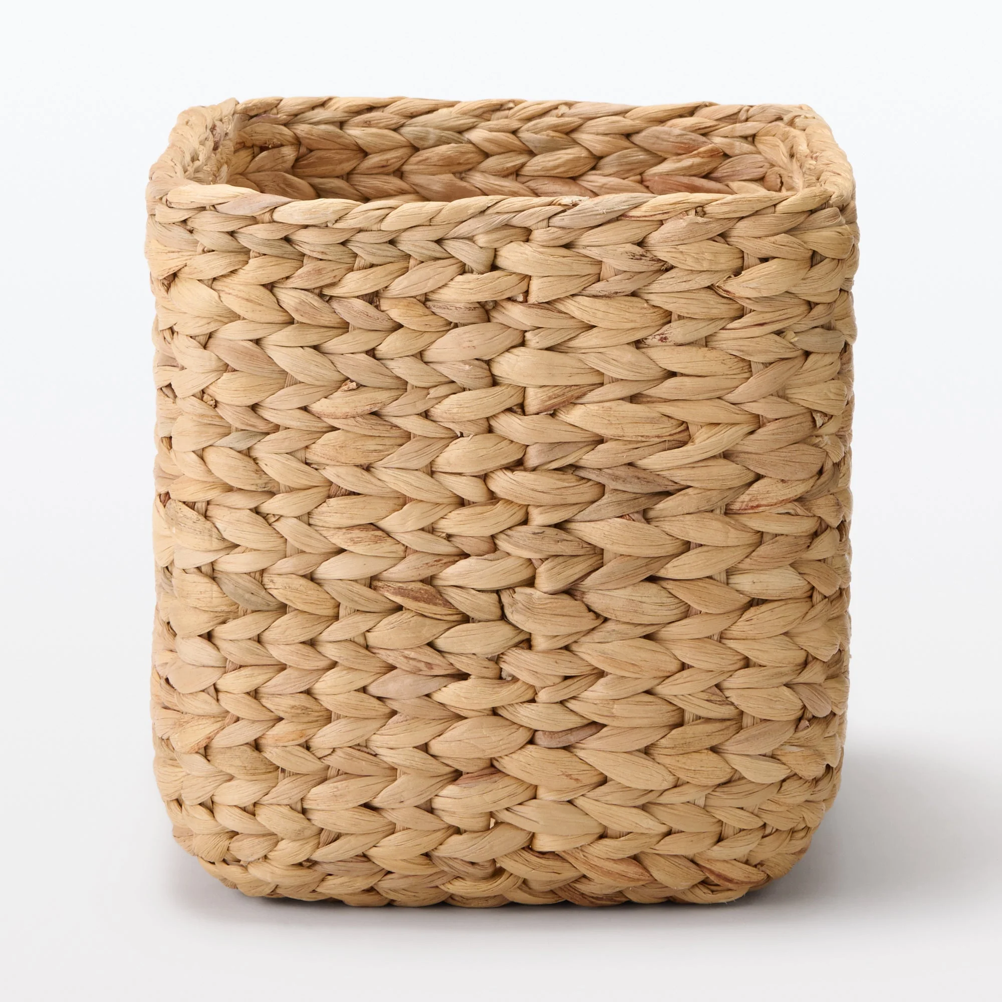 Water Hyacinth Basket - Rectangle - Large W34 x D23 x H24 cm - Image 4