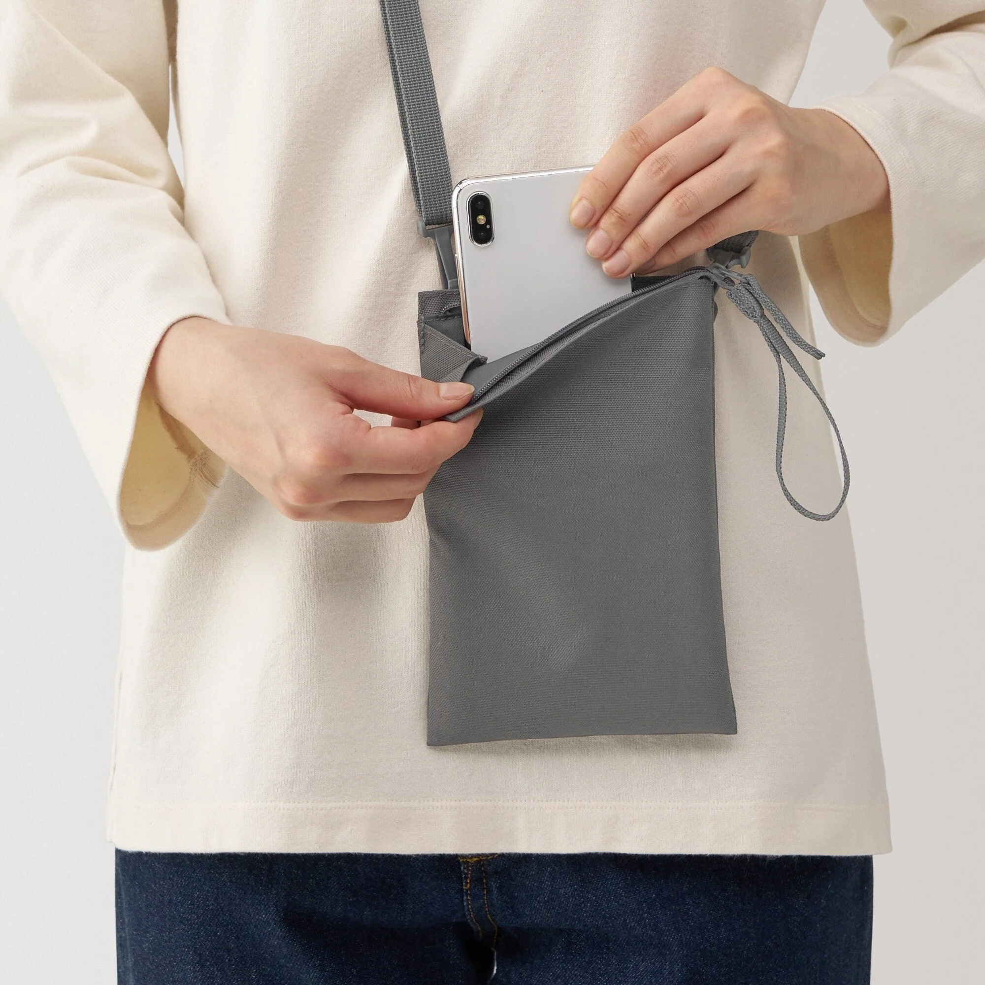 Water Repellent Mini Sacoche - Image 10
