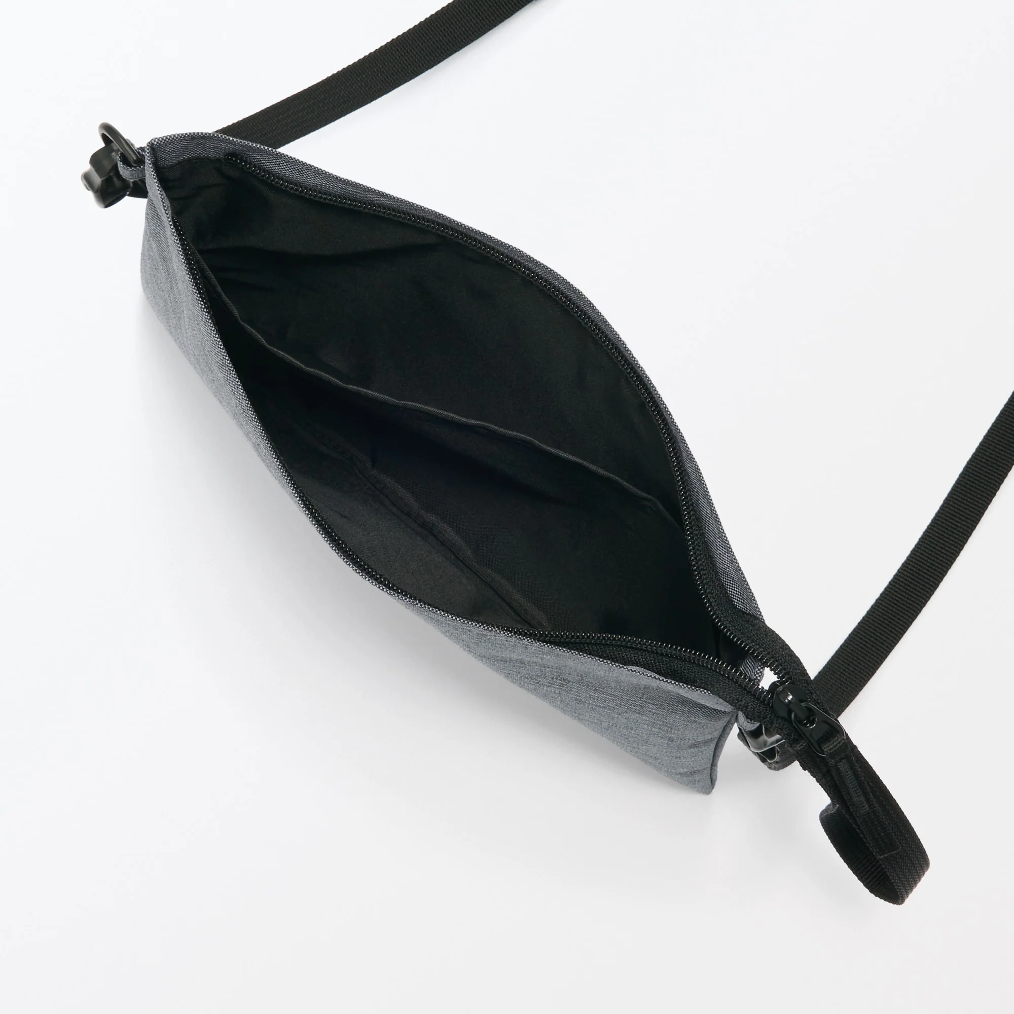 Water Repellent 2-Way Sacoche - Medium Grey - Image 4