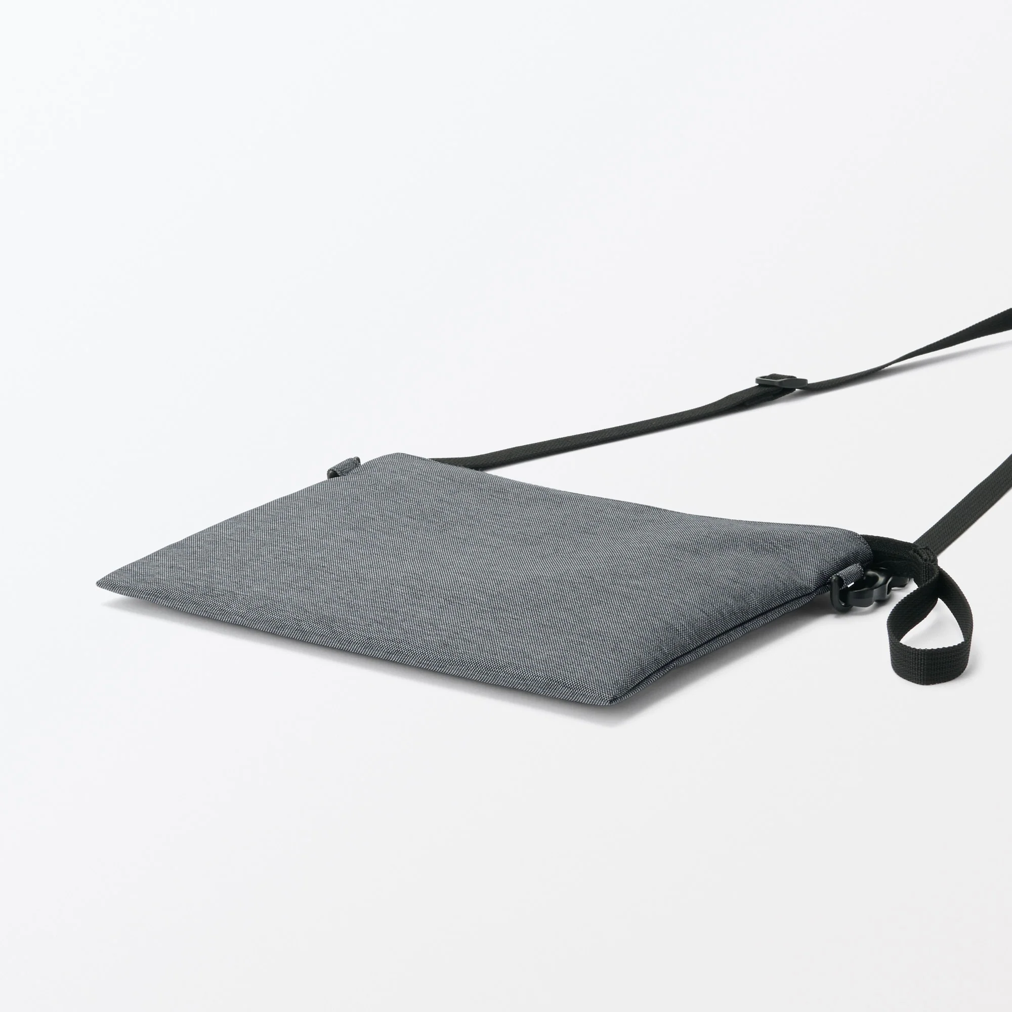 Water Repellent 2-Way Sacoche - Medium Grey - Image 5