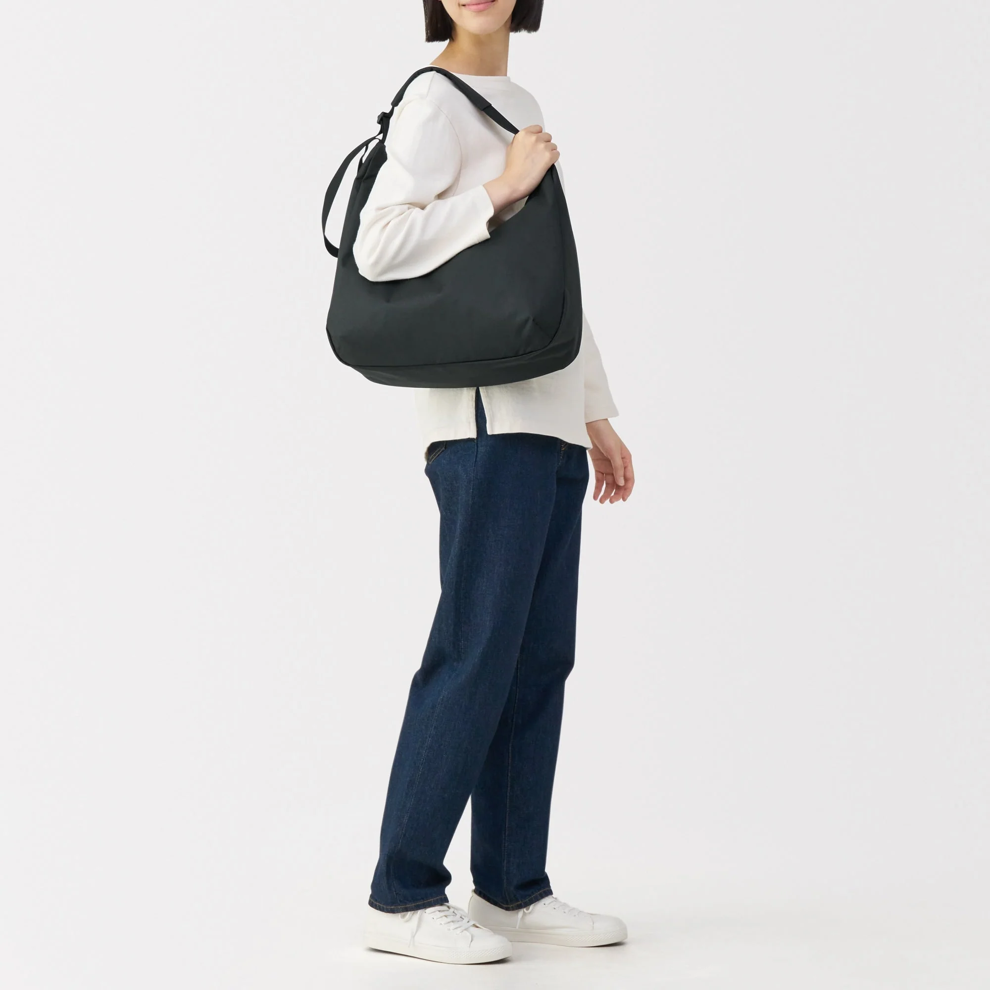 Water Repellent 2-Way Shoulder Bag - Image 21