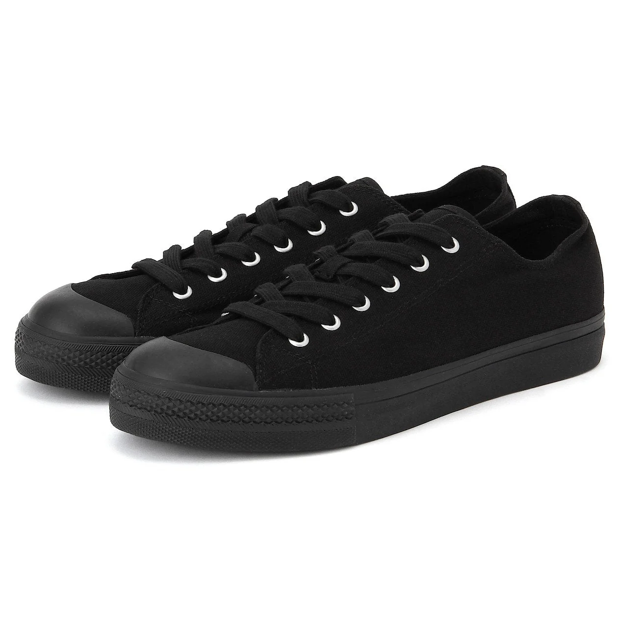 Water Repellent Cushioned Sneakers with Laces Black Sole - Image 2