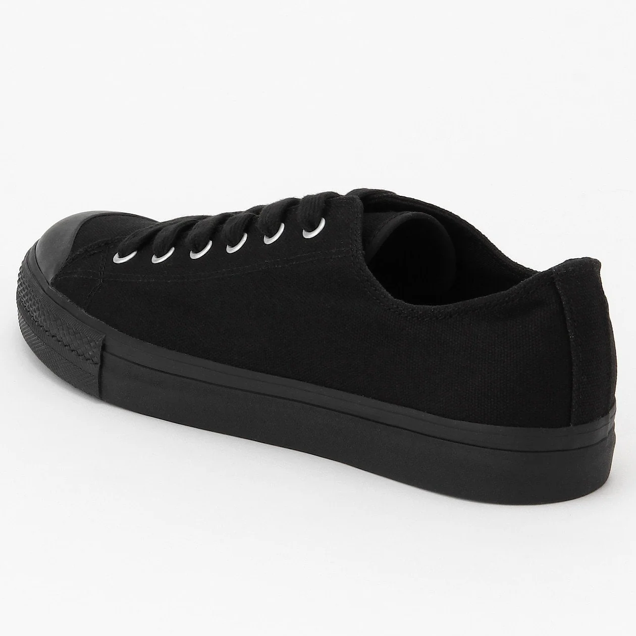 Water Repellent Cushioned Sneakers with Laces Black Sole - Image 7
