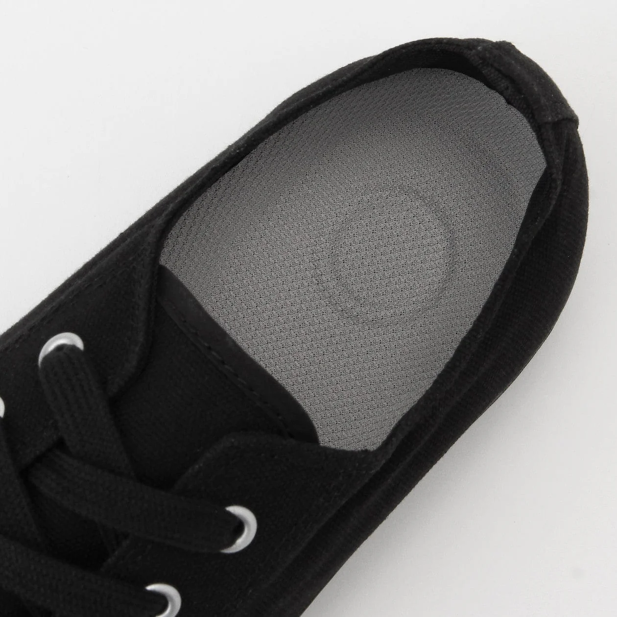 Water Repellent Cushioned Sneakers with Laces Black Sole - Image 9