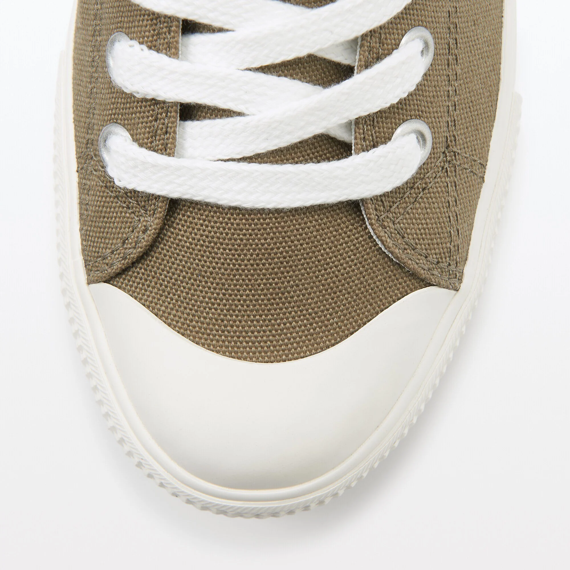 Water Repellent Cushioned Sneakers with Laces Olive Green - Image 18