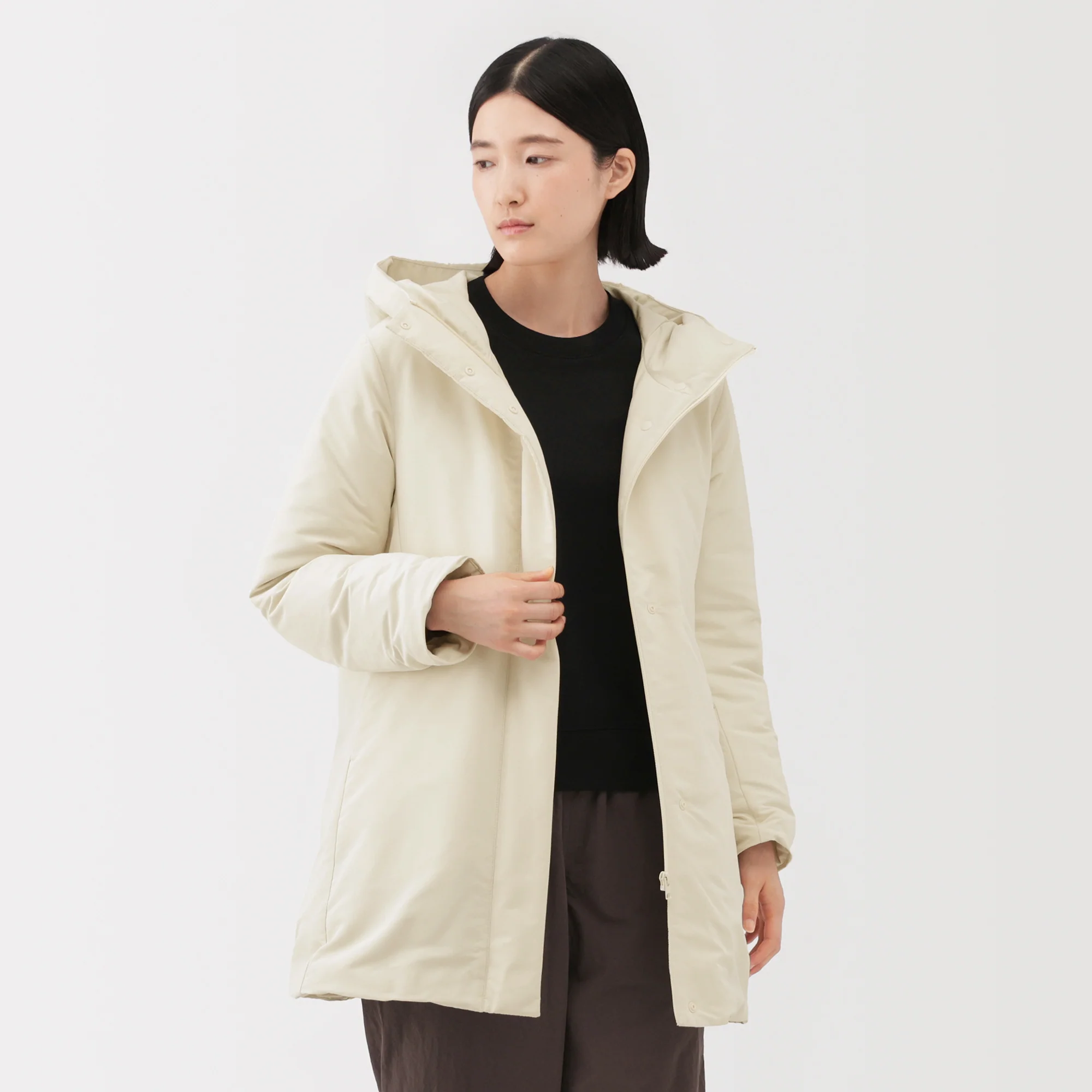 Water-Repellent Down Coat