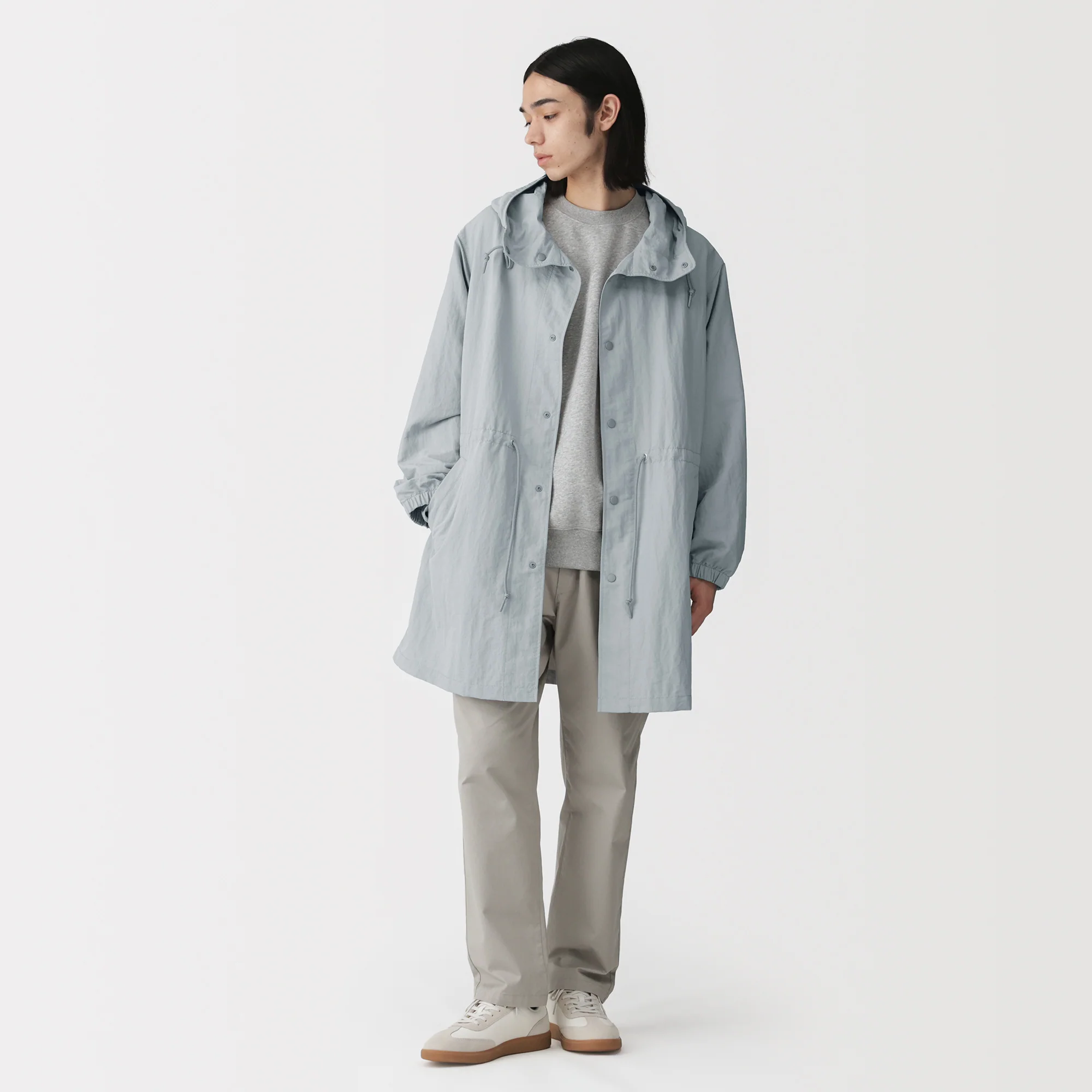 Water Repellent Hooded Coat - Image 19