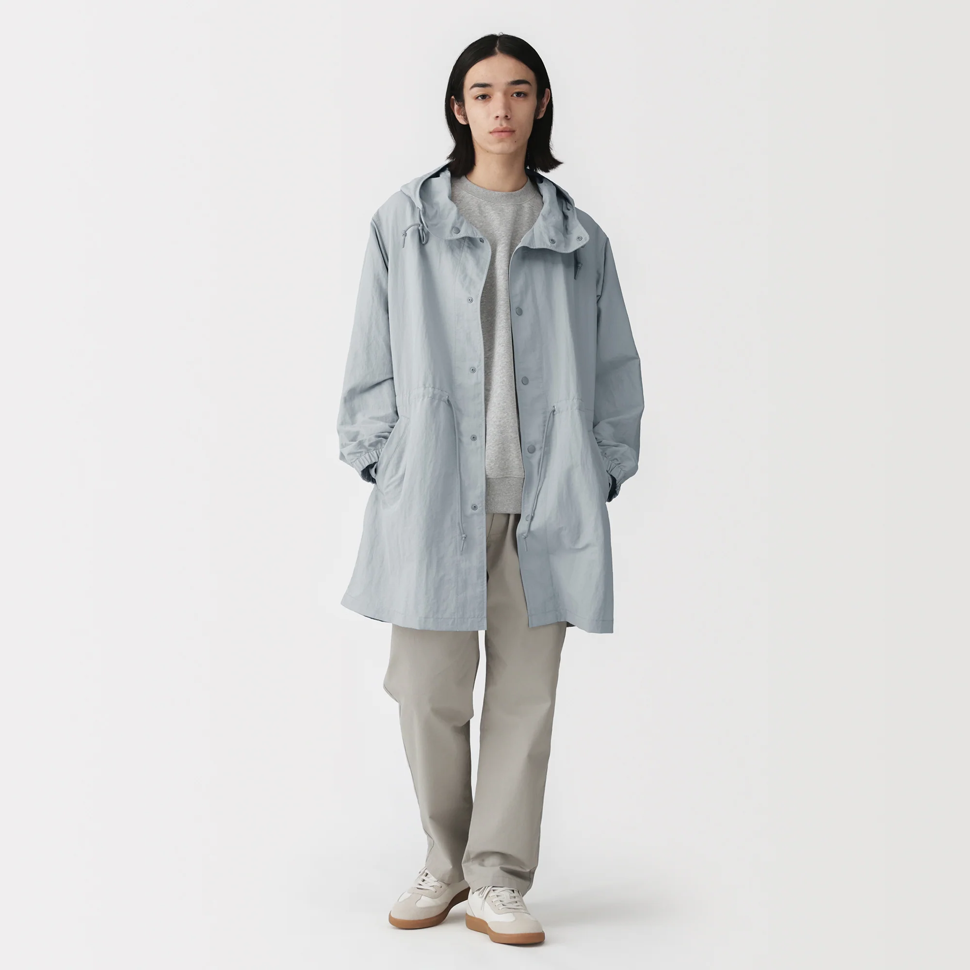 Water Repellent Hooded Coat - Image 20
