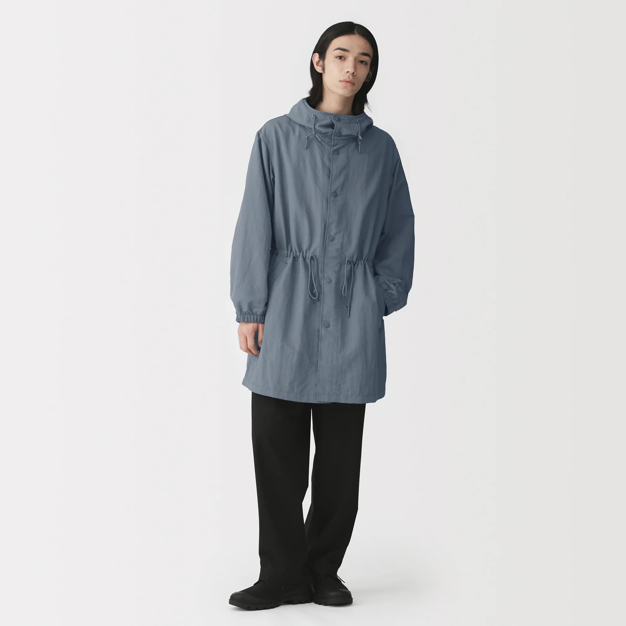 Water Repellent Hooded Coat - Image 3