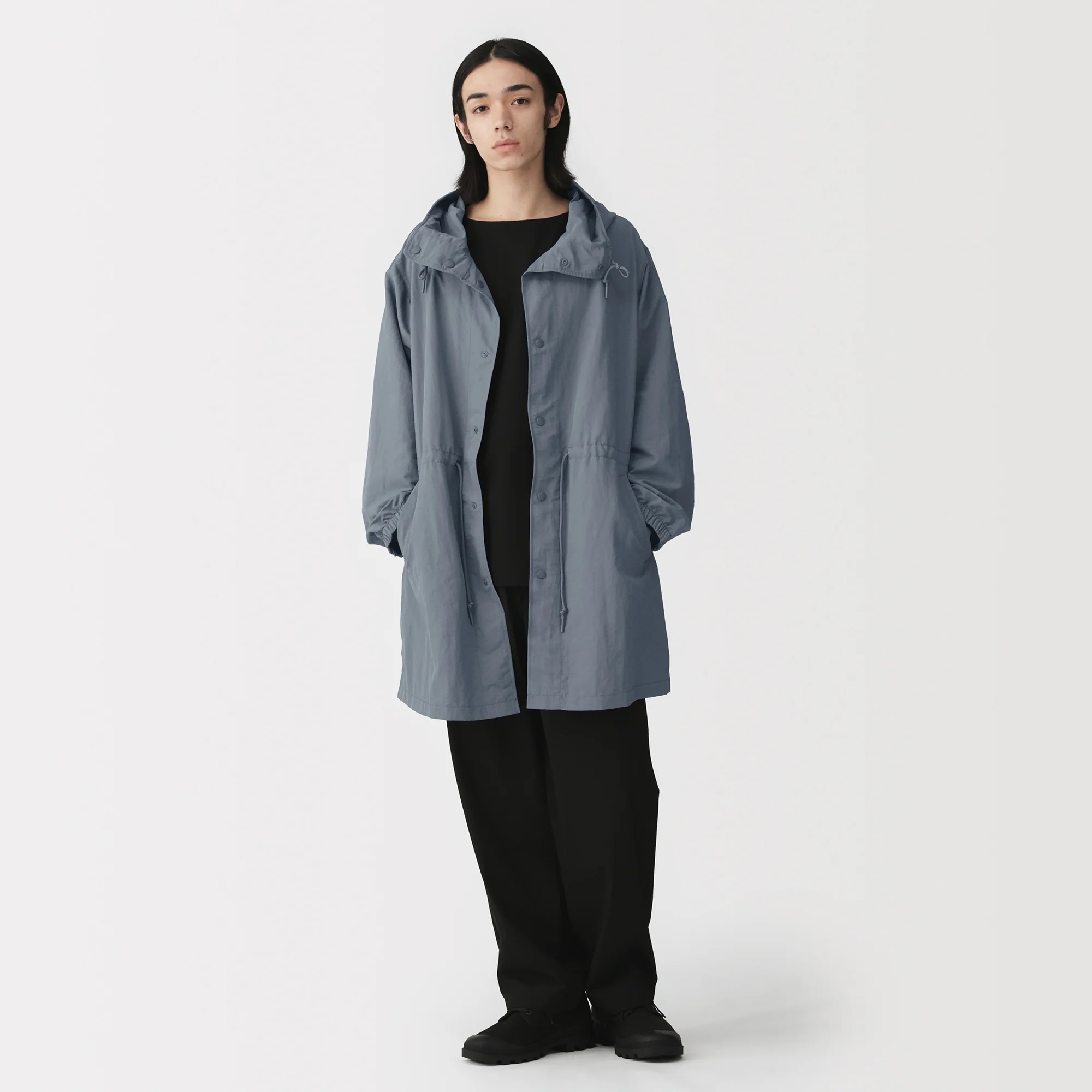 Water Repellent Hooded Coat - Image 4