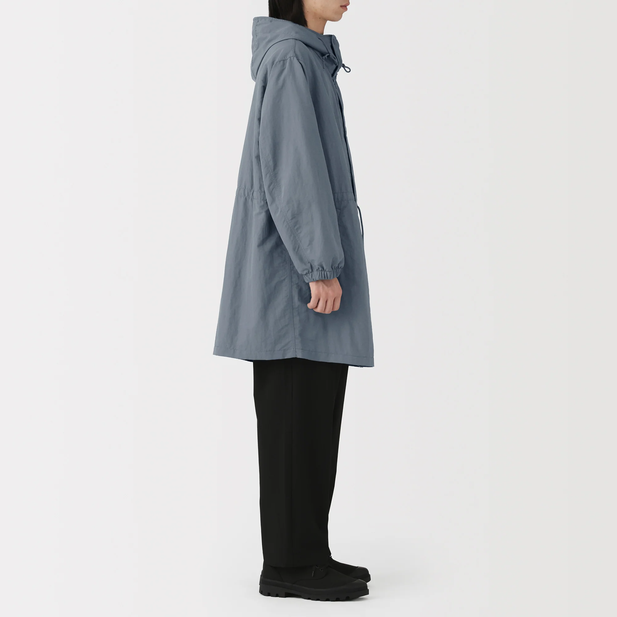 Water Repellent Hooded Coat - Image 5