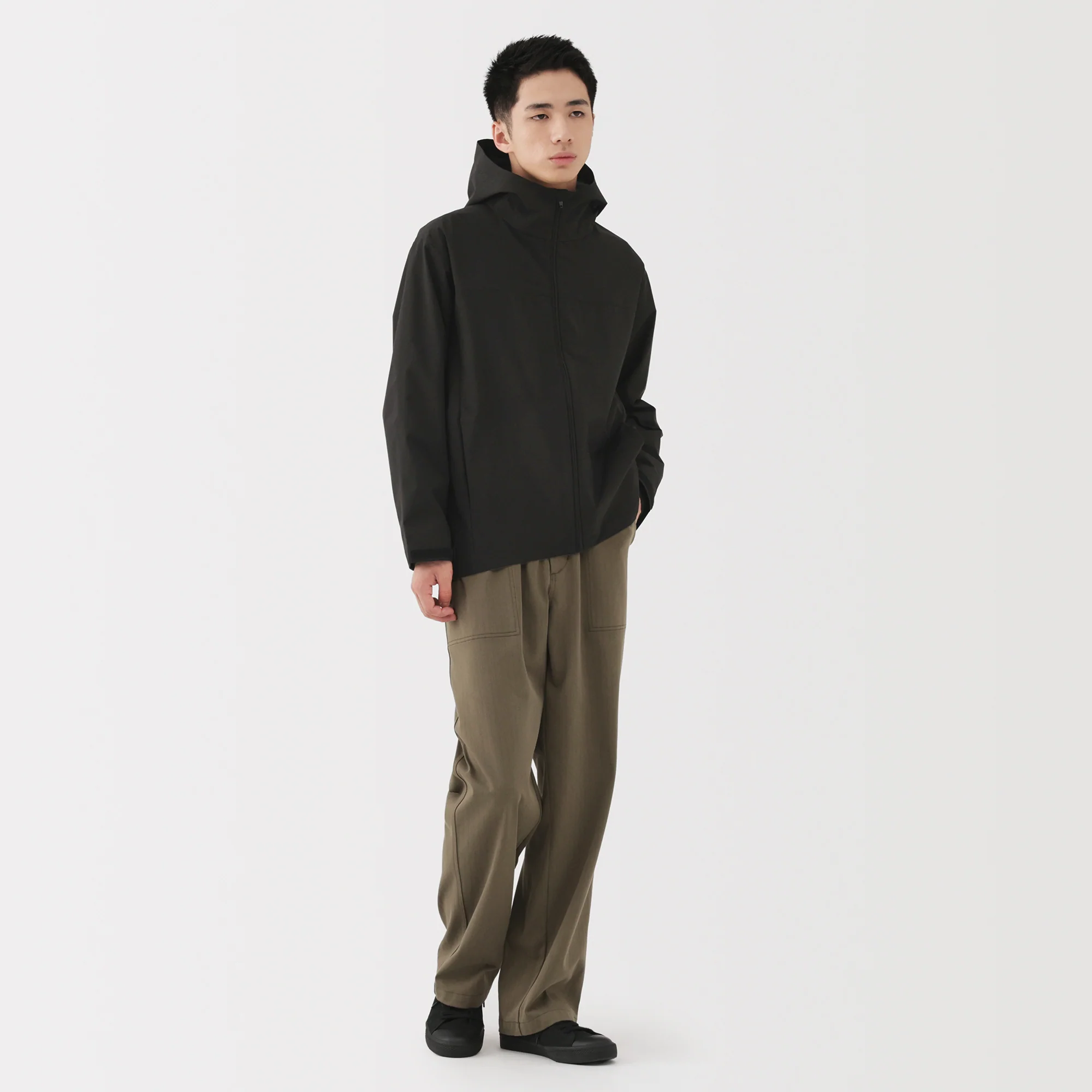 Water Repellent Hooded Jacket - Image 14