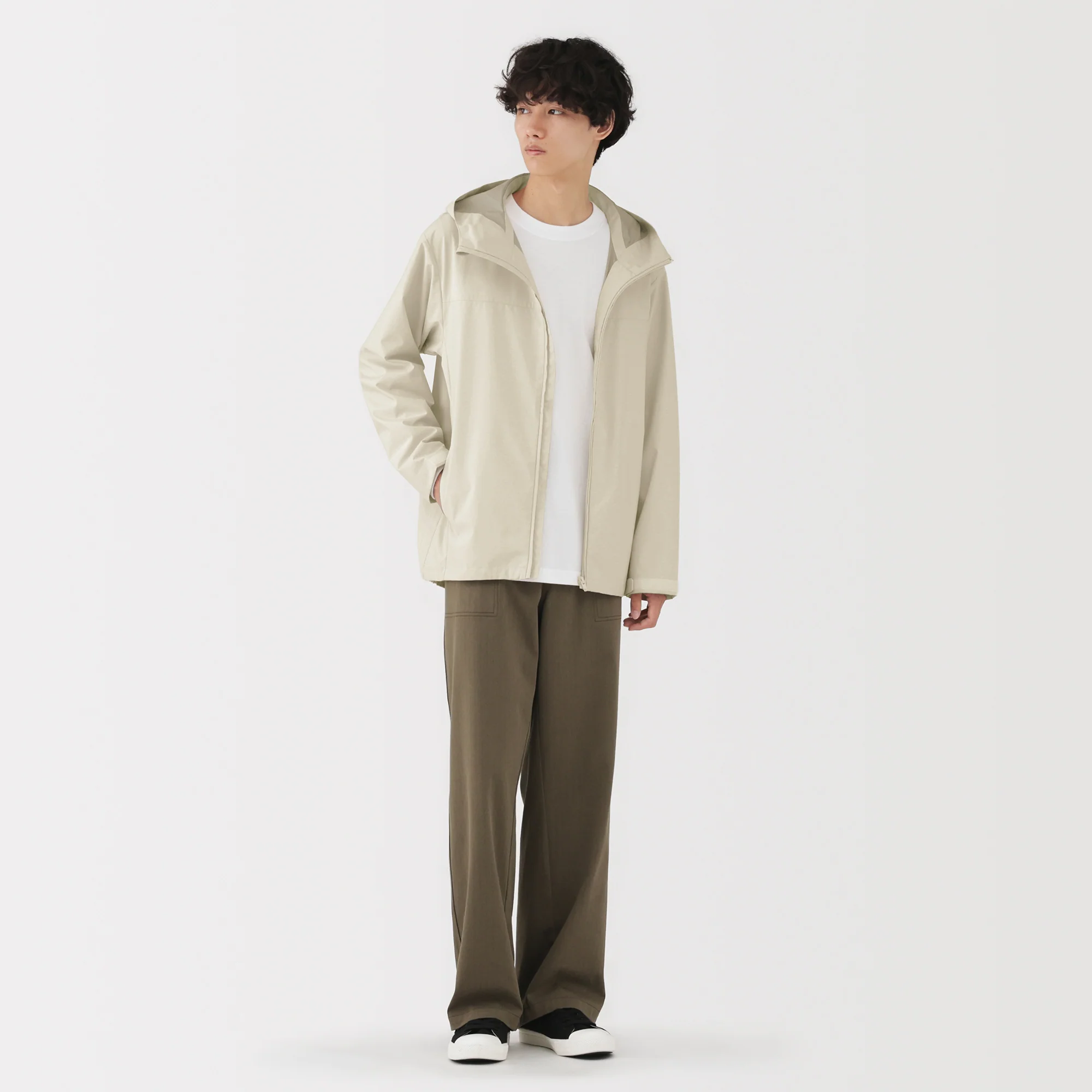 Water Repellent Hooded Jacket - Image 24