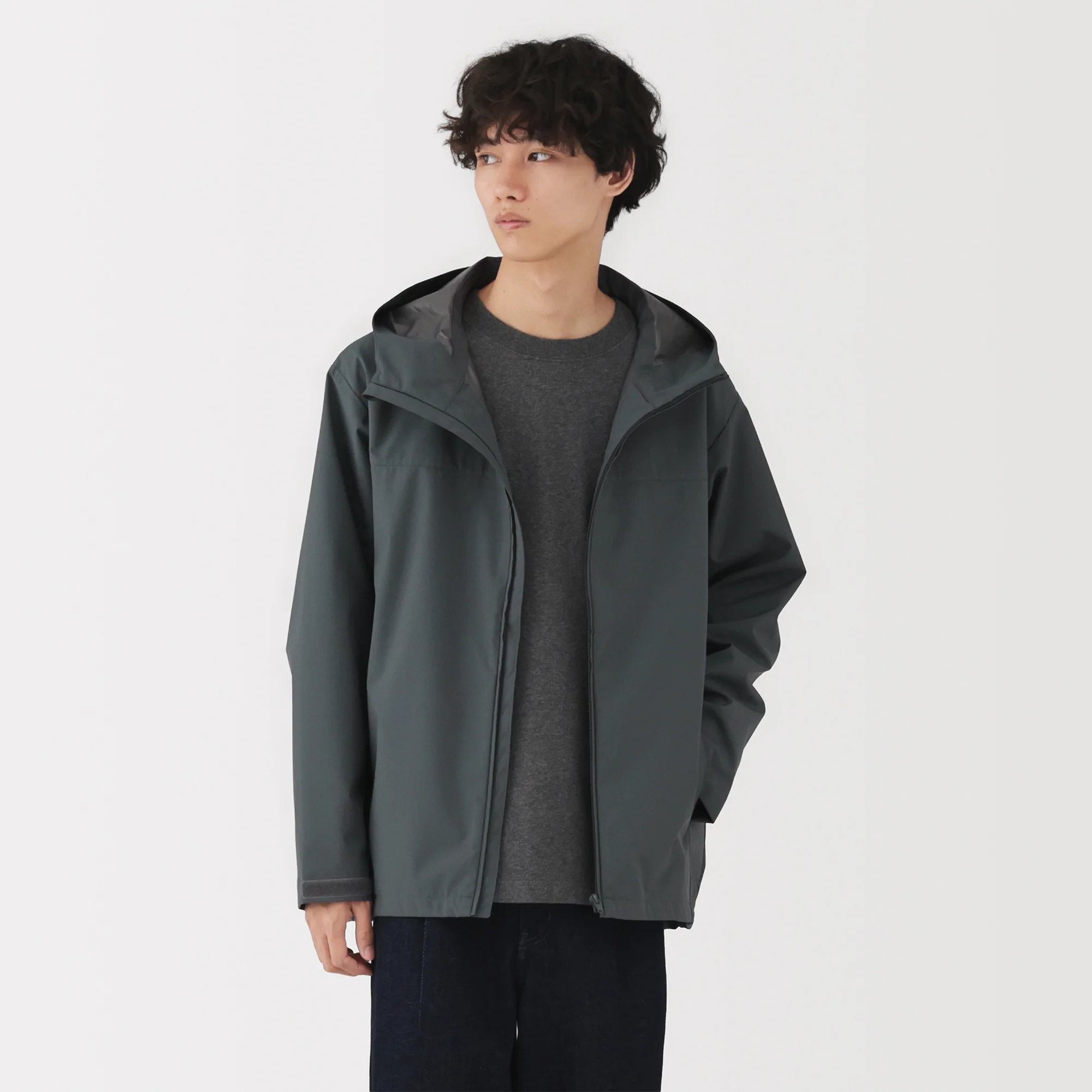Water Repellent Hooded Jacket - Image 32