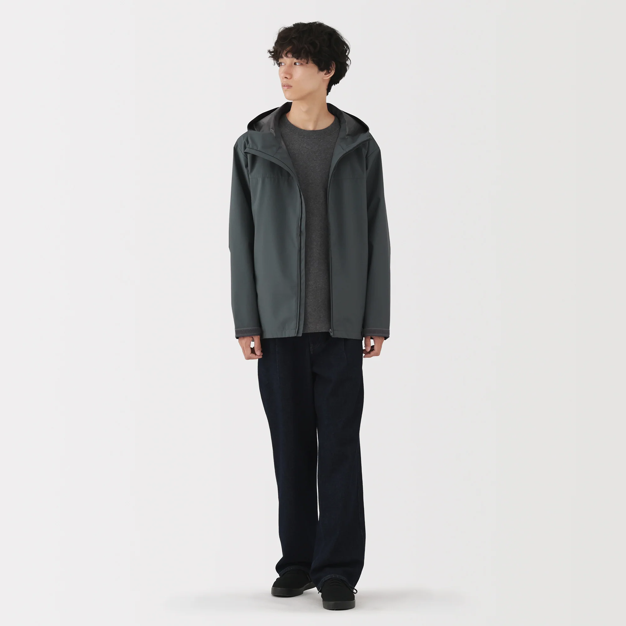 Water Repellent Hooded Jacket - Image 33